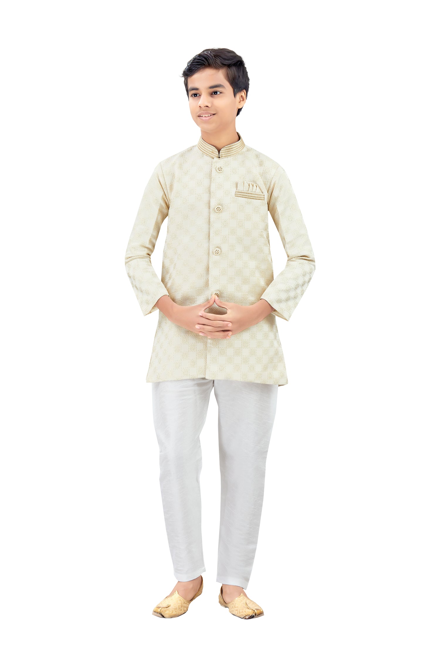 Boys Silk Kurta Set
