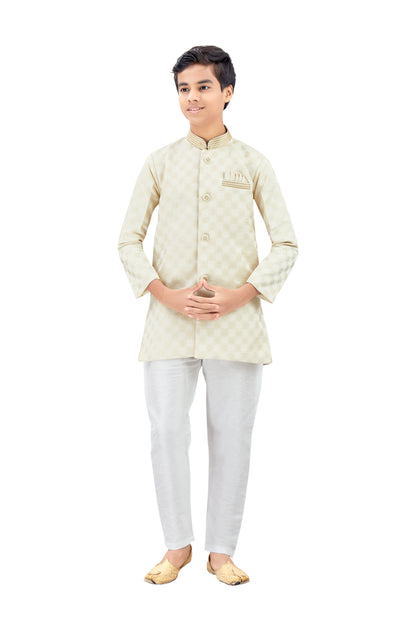 Boys Silk Kurta Set