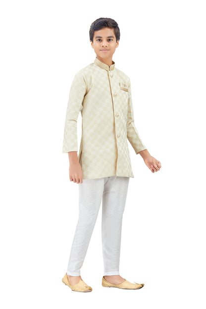 Boys Silk Kurta Set