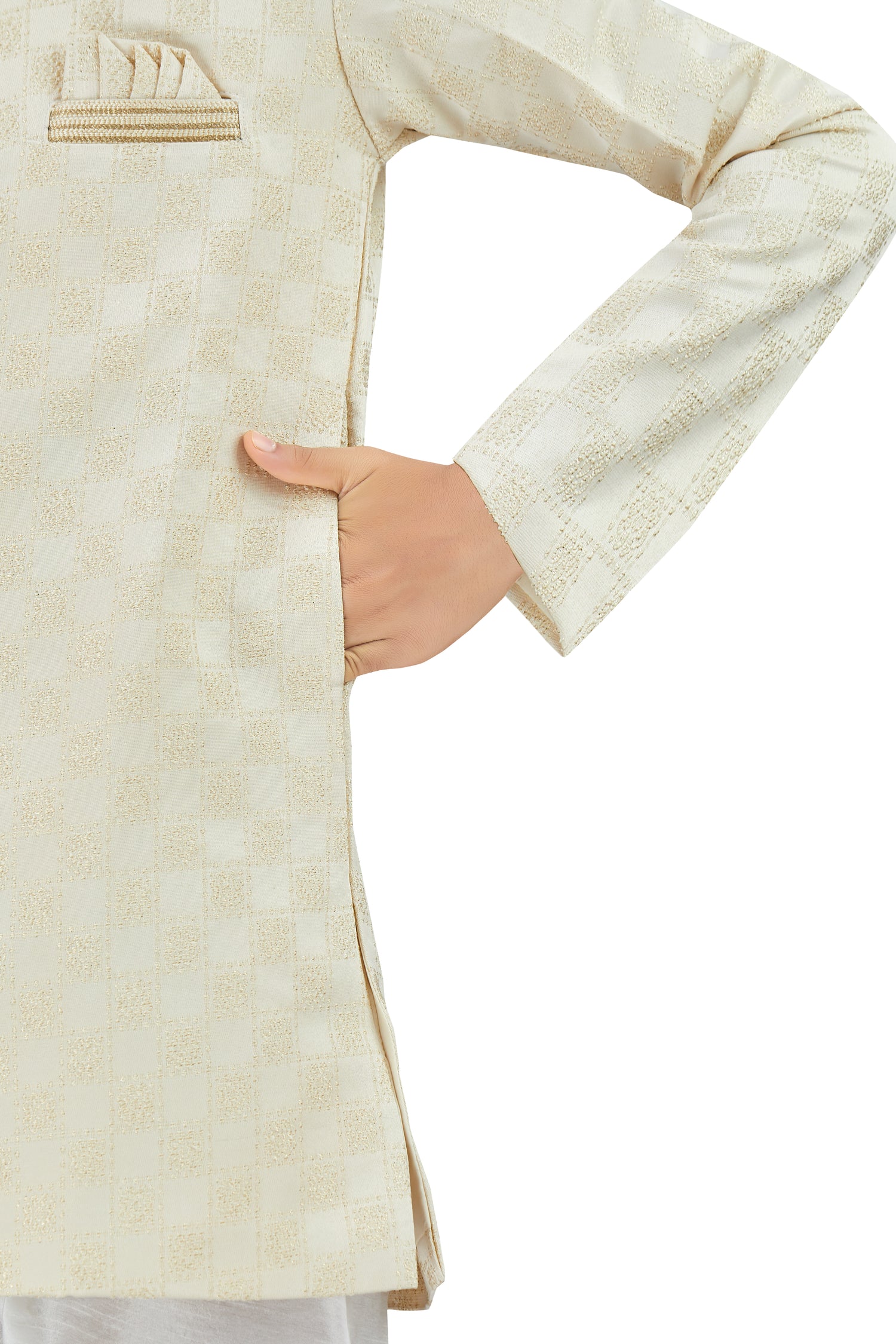 Boys Silk Kurta Set