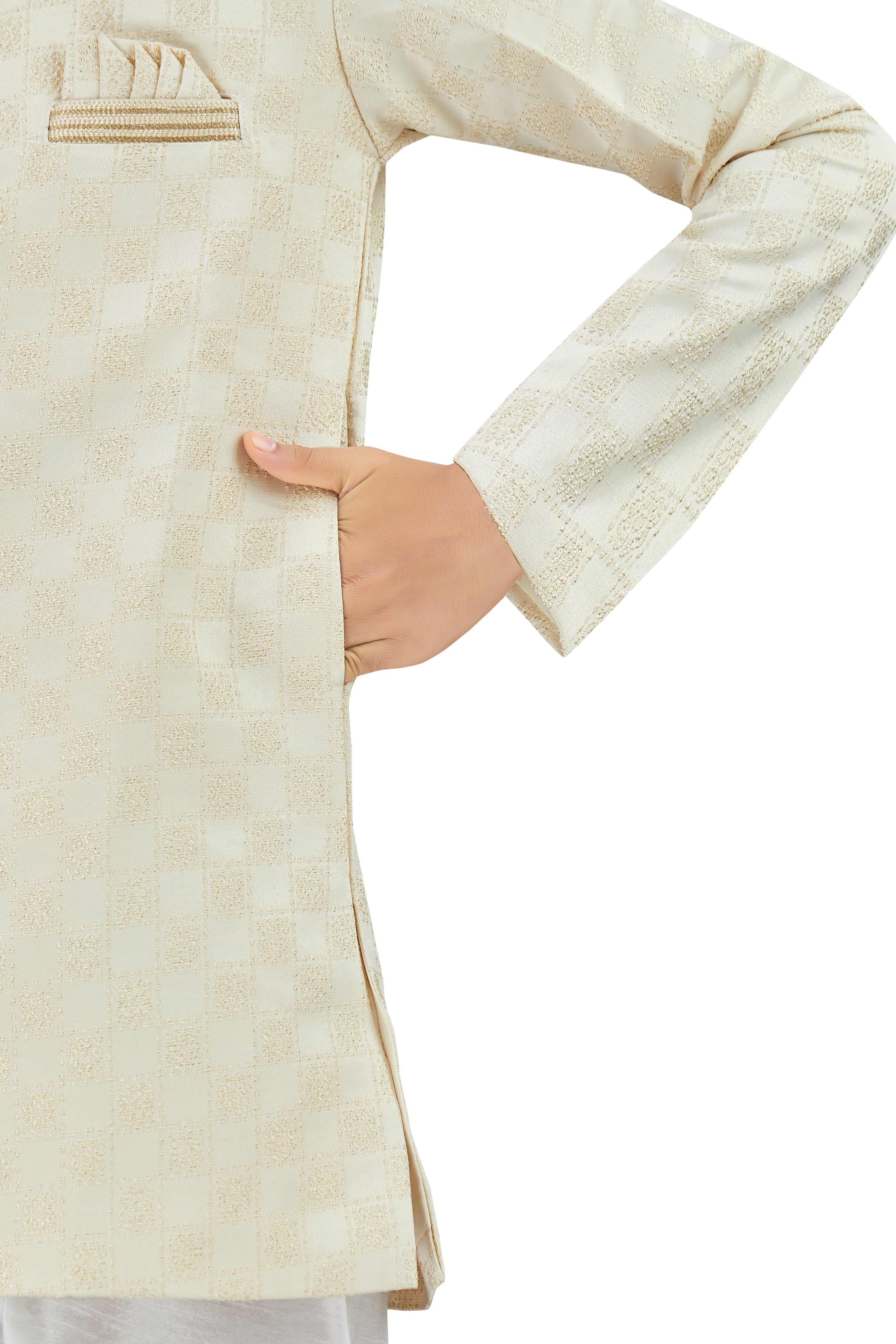 Boys Silk Kurta Set - Roop Darshan