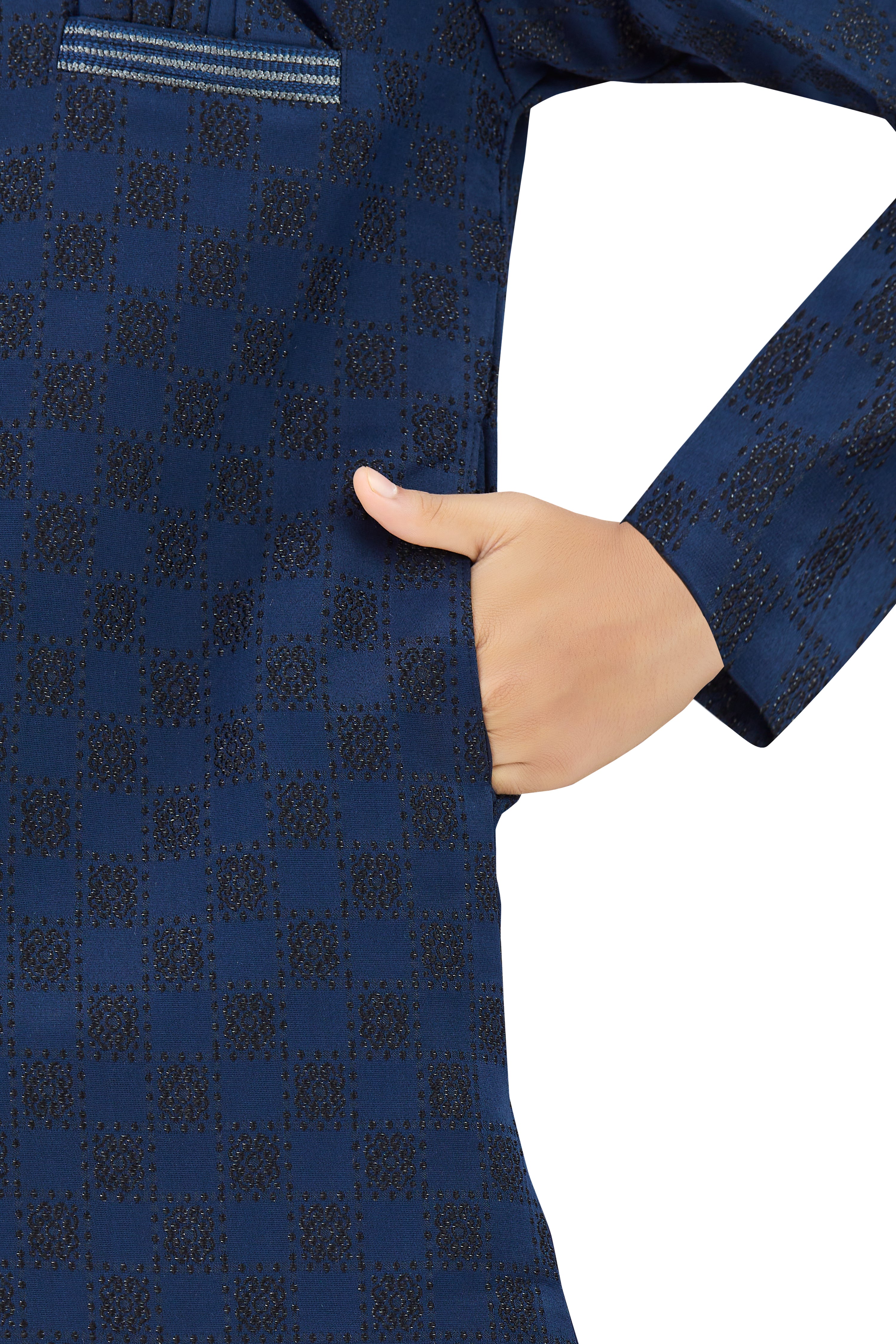 Boys Silk Kurta Set - Roop Darshan