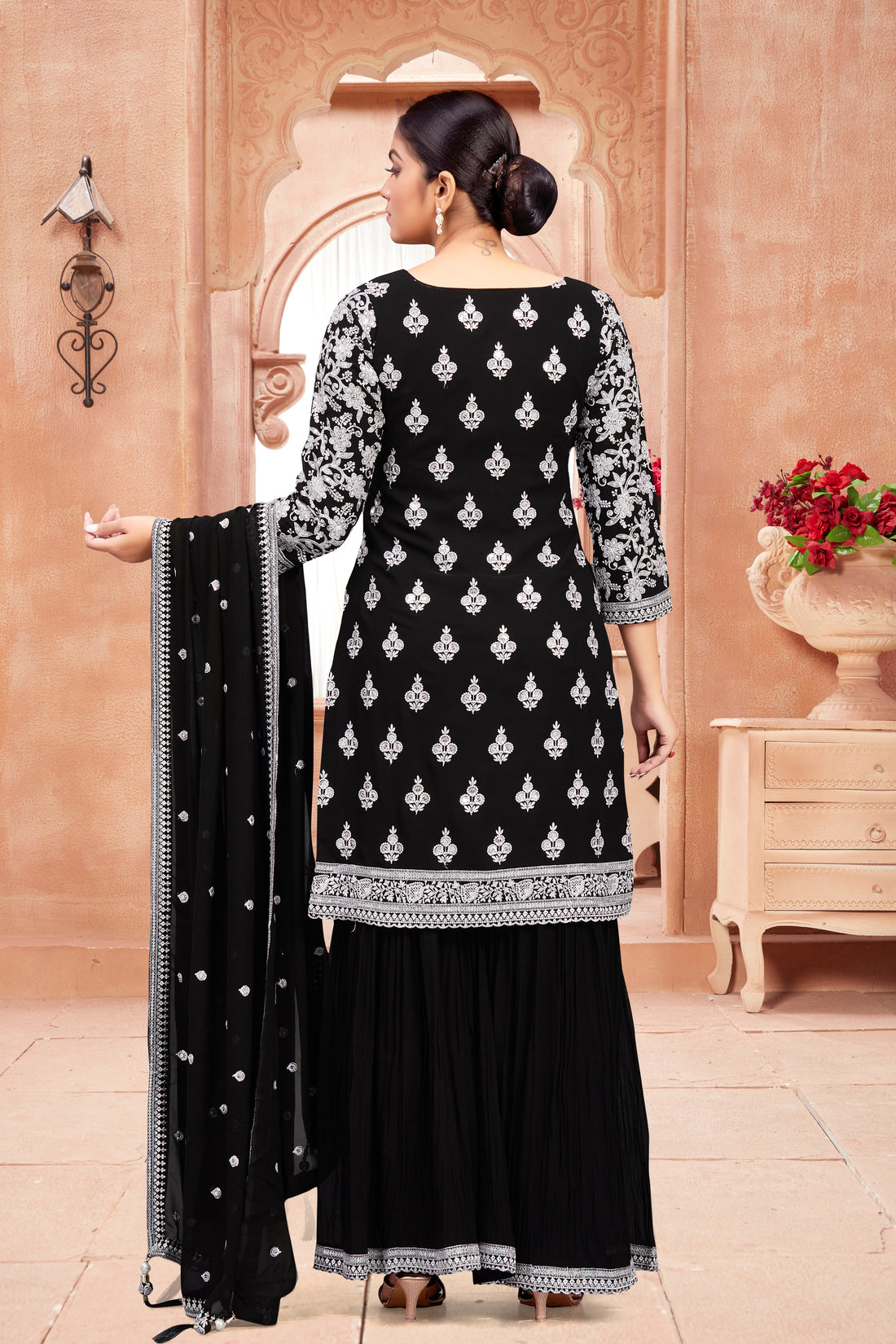 Saniya Sharara Suit - Roop Darshan