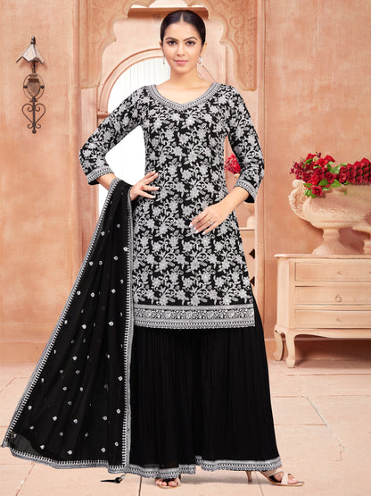 Saniya Sharara Suit - Roop Darshan