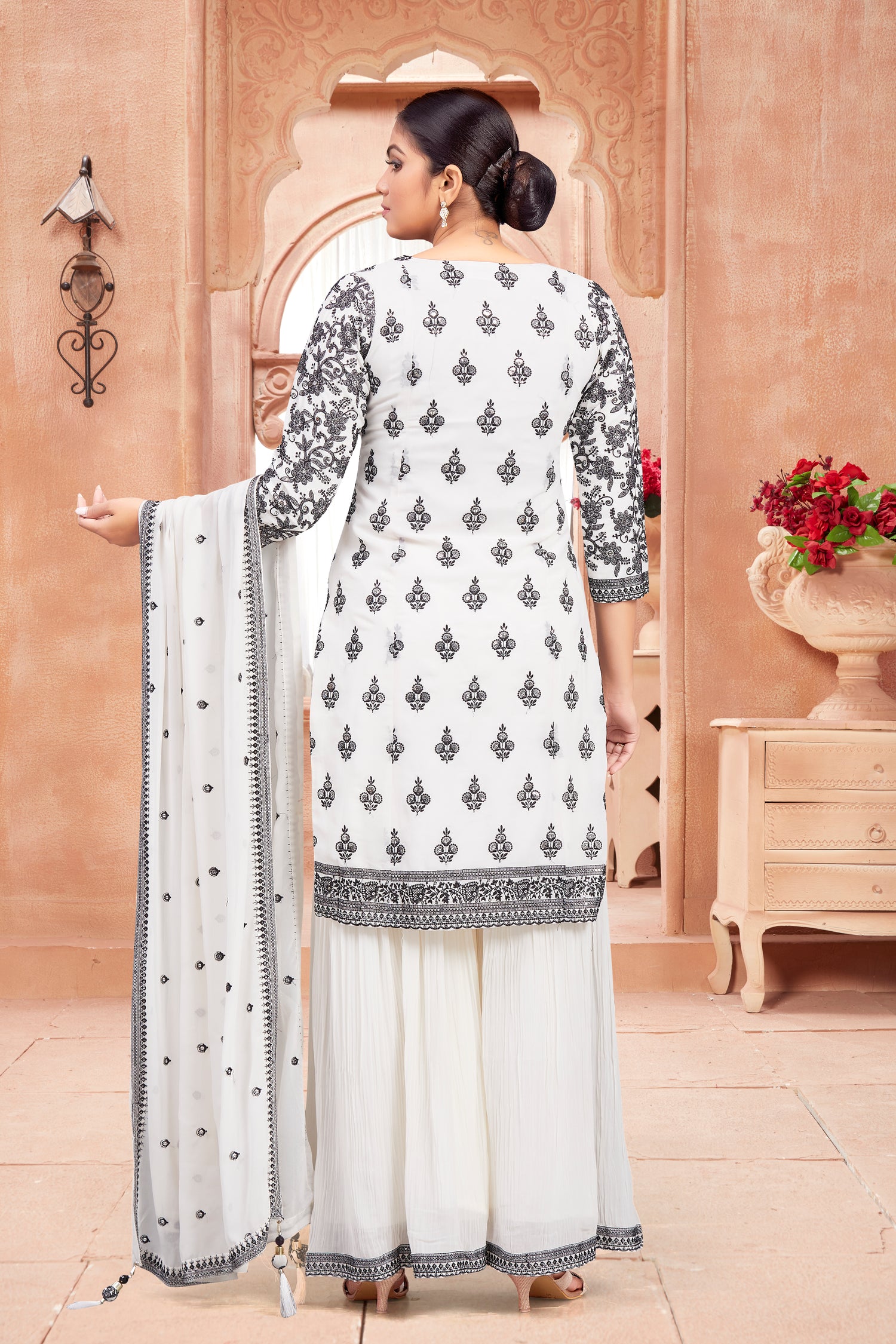 Saniya Sharara Suit - Roop Darshan