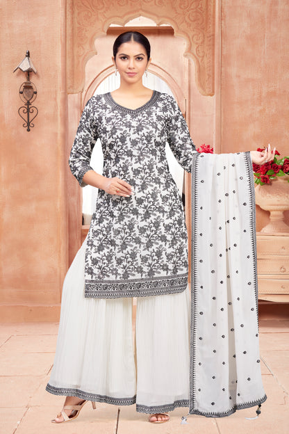 Saniya Sharara Suit - Roop Darshan