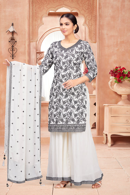 Saniya Sharara Suit - Roop Darshan