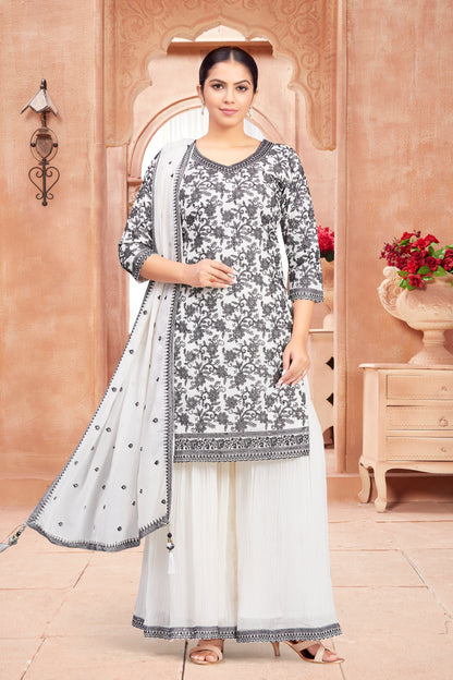 Saniya Sharara Suit - Roop Darshan