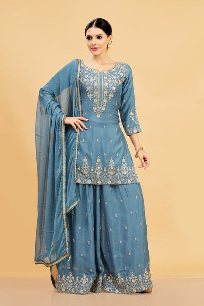 Amaya Palazzo Suit - Roop Darshan