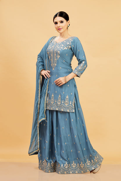 Amaya Palazzo Suit - Roop Darshan