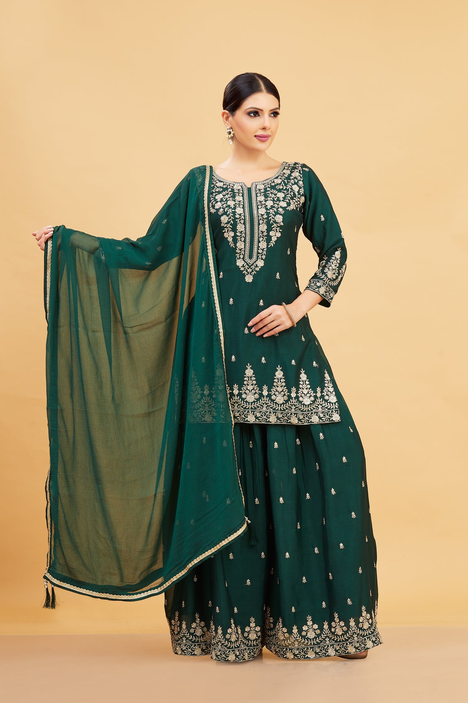 Amaya Palazzo Suit - Roop Darshan