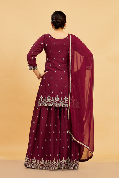 Amaya Palazzo Suit - Roop Darshan
