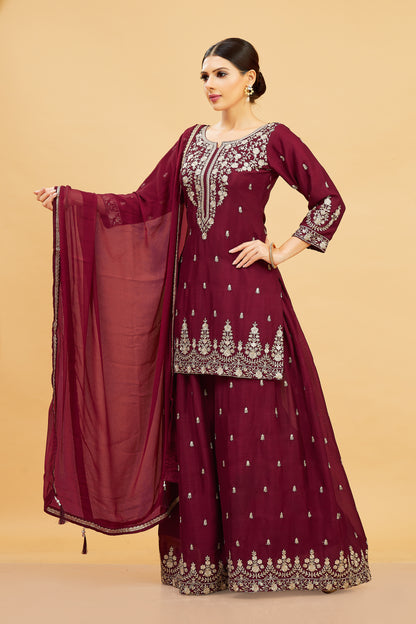 Amaya Palazzo Suit - Roop Darshan