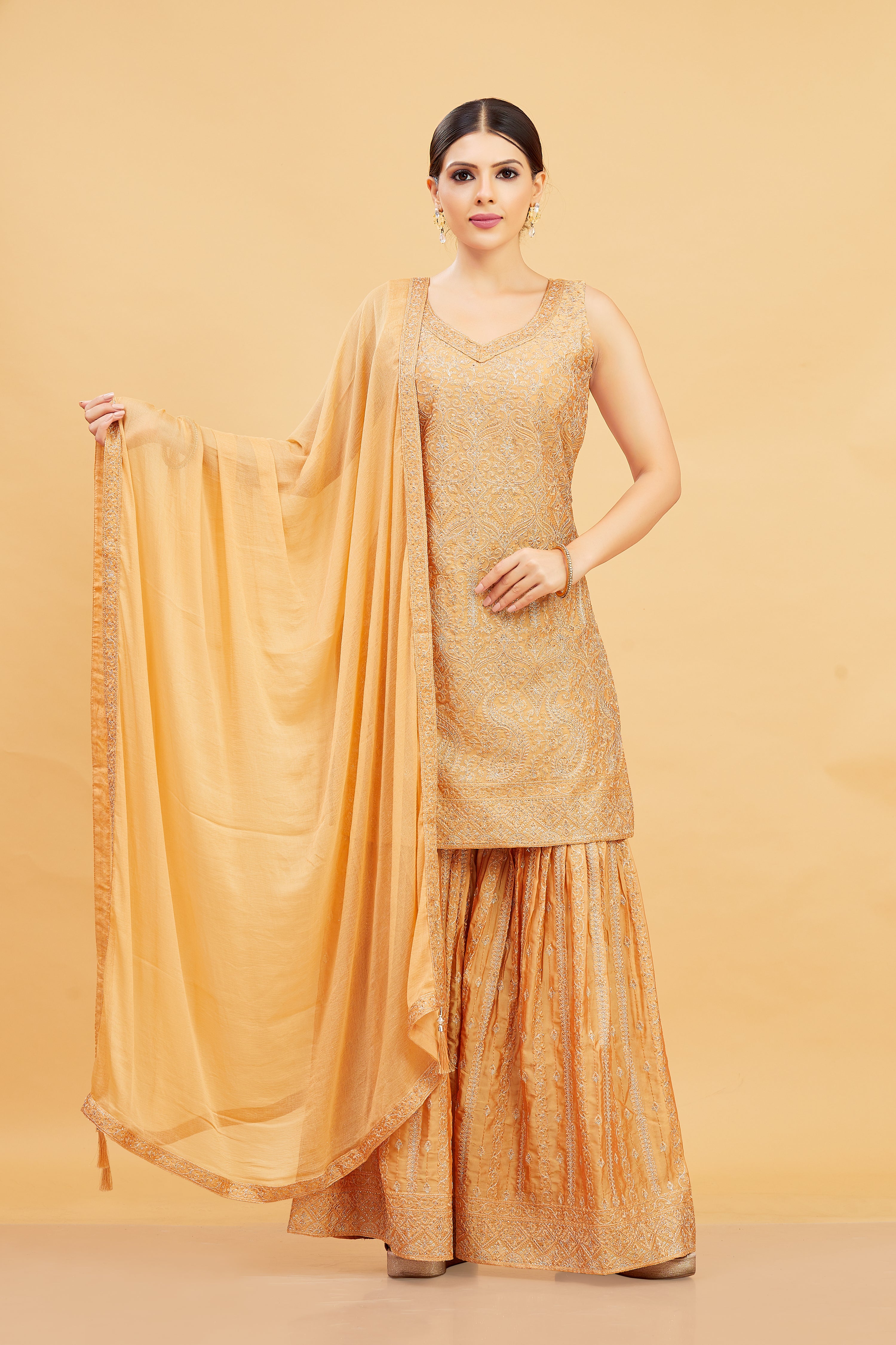 Riya Sharara Suit - Roop Darshan