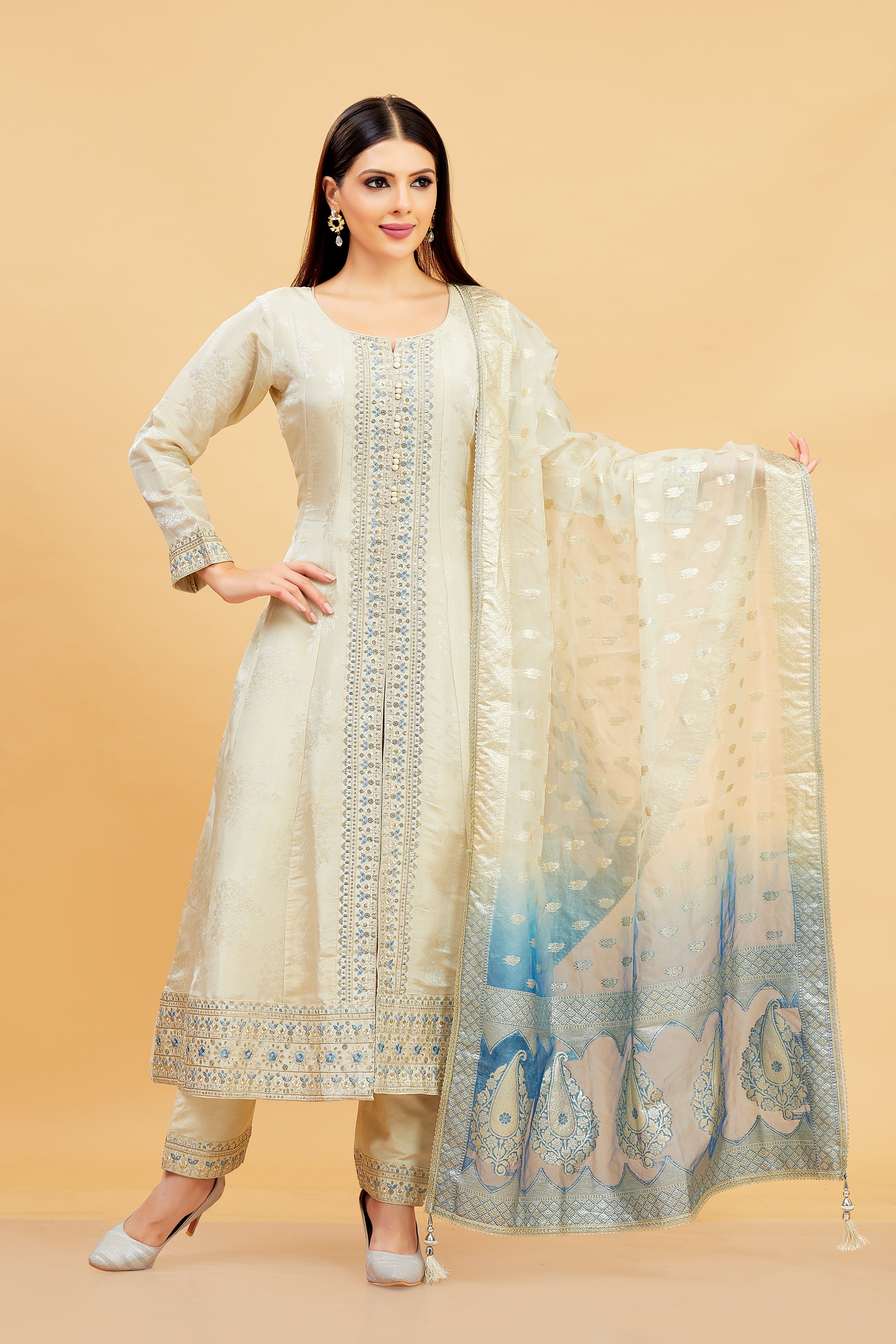 Rajni Flair Kamiz &amp; Pant - Roop Darshan
