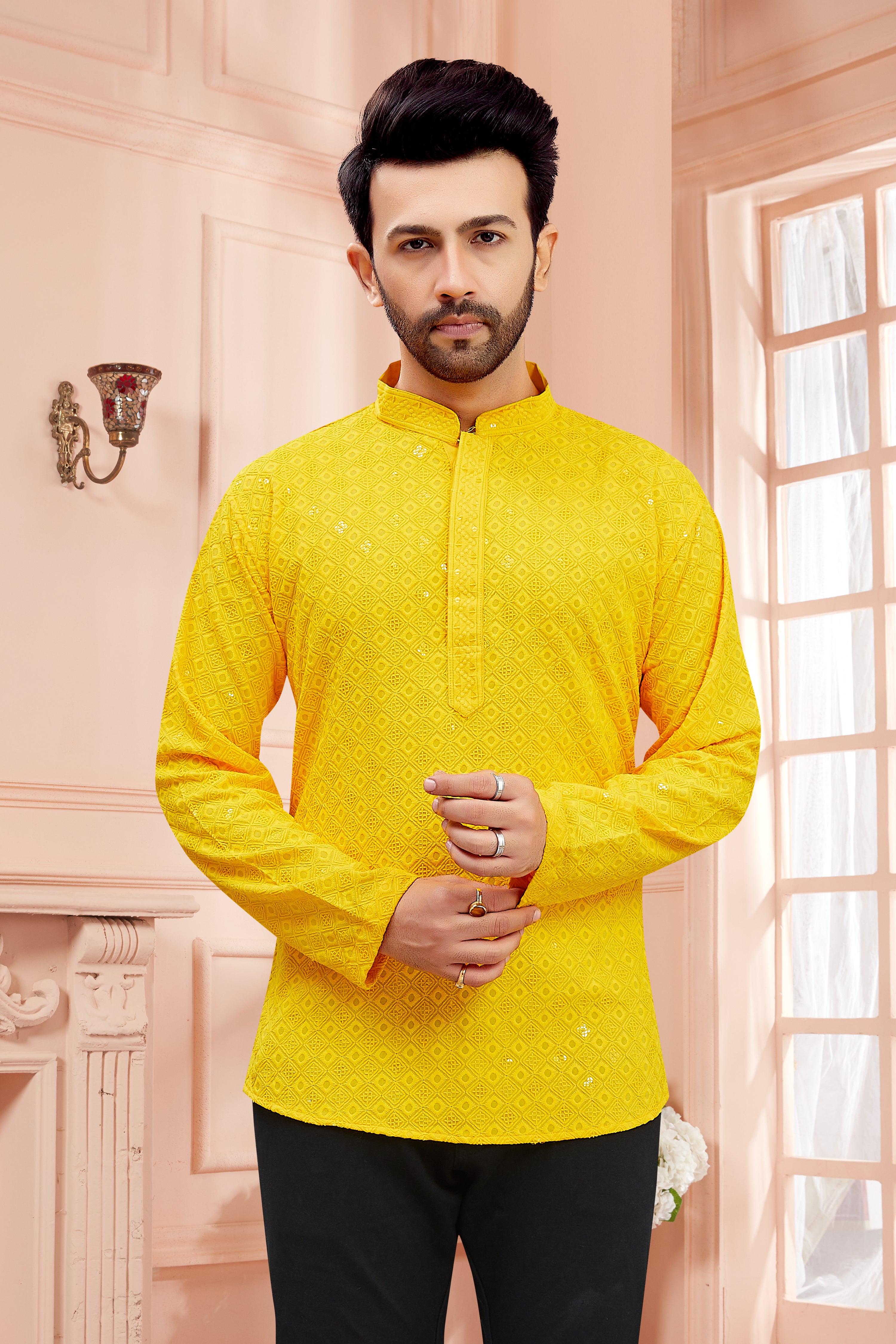 Mens Kurti - Roop Darshan