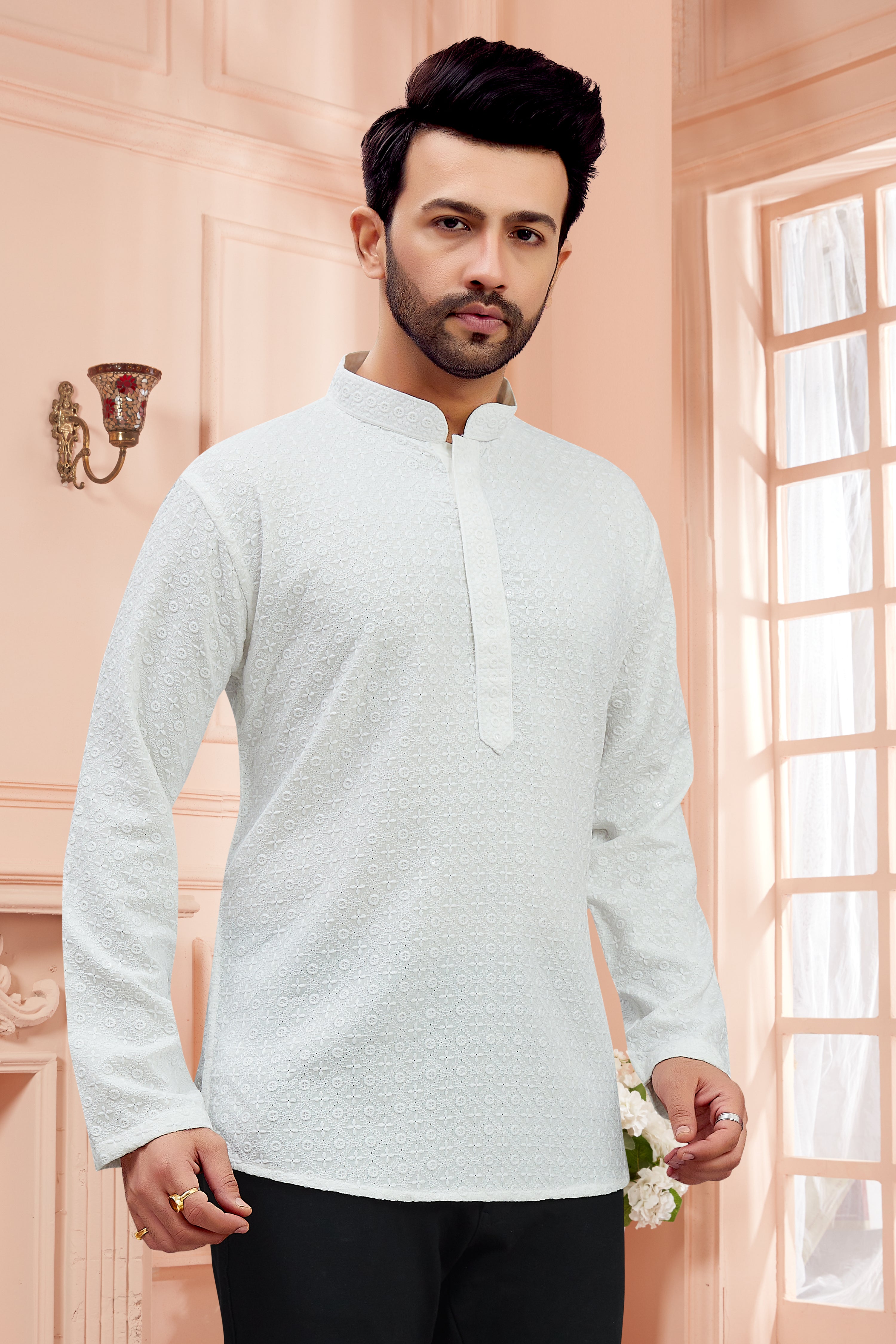 Mens Kurti - Roop Darshan
