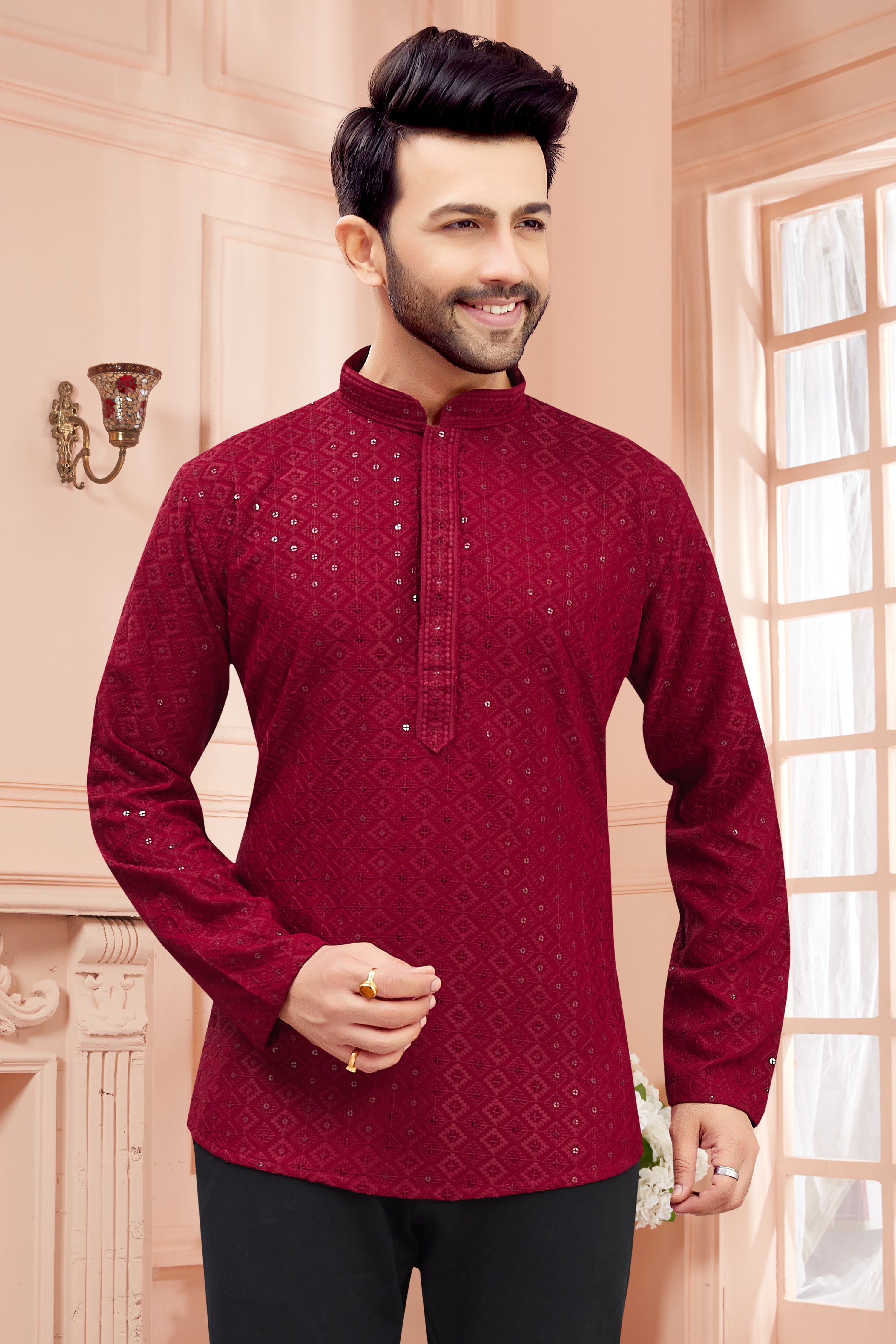 Mens Kurti - Roop Darshan