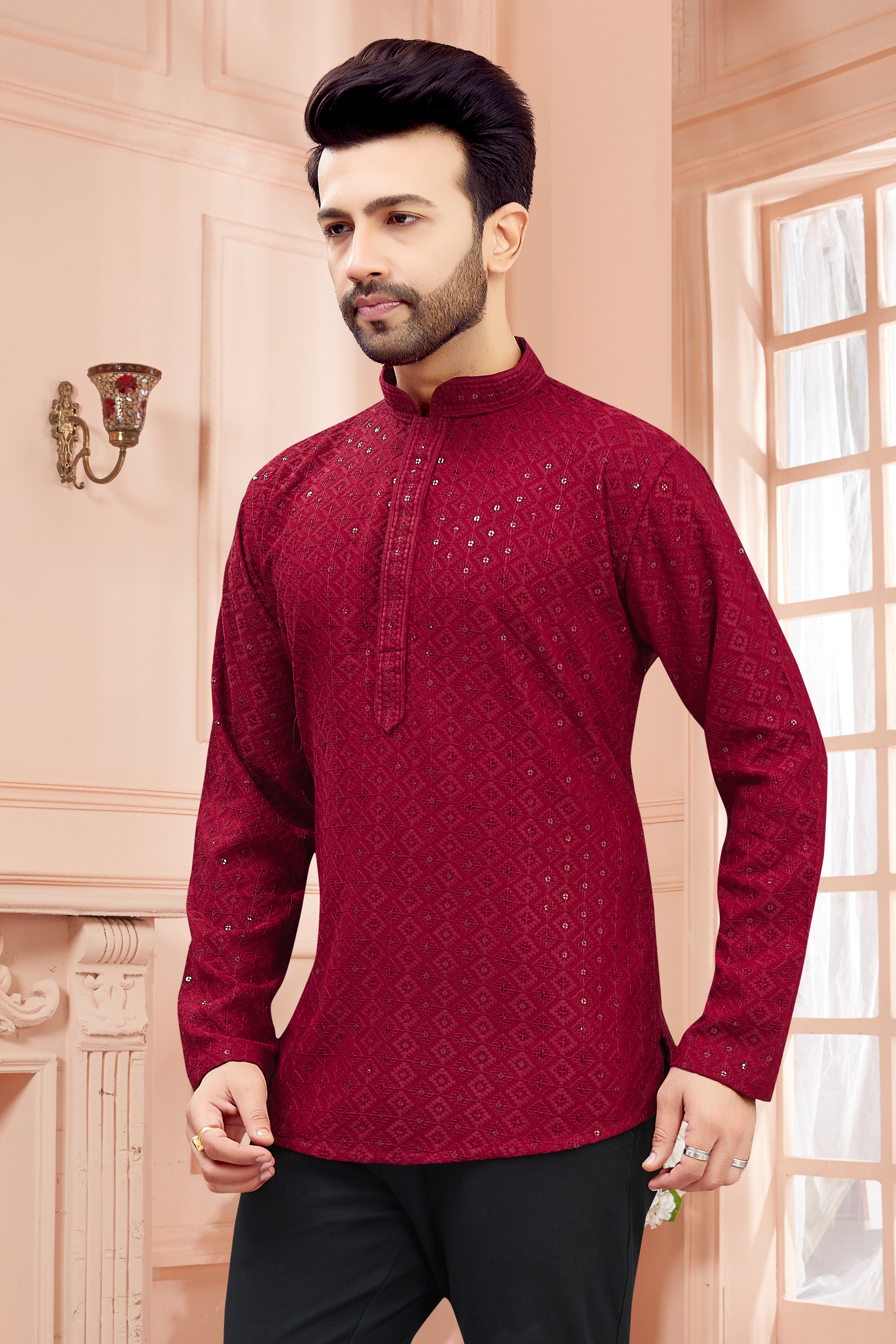 Mens Kurti - Roop Darshan