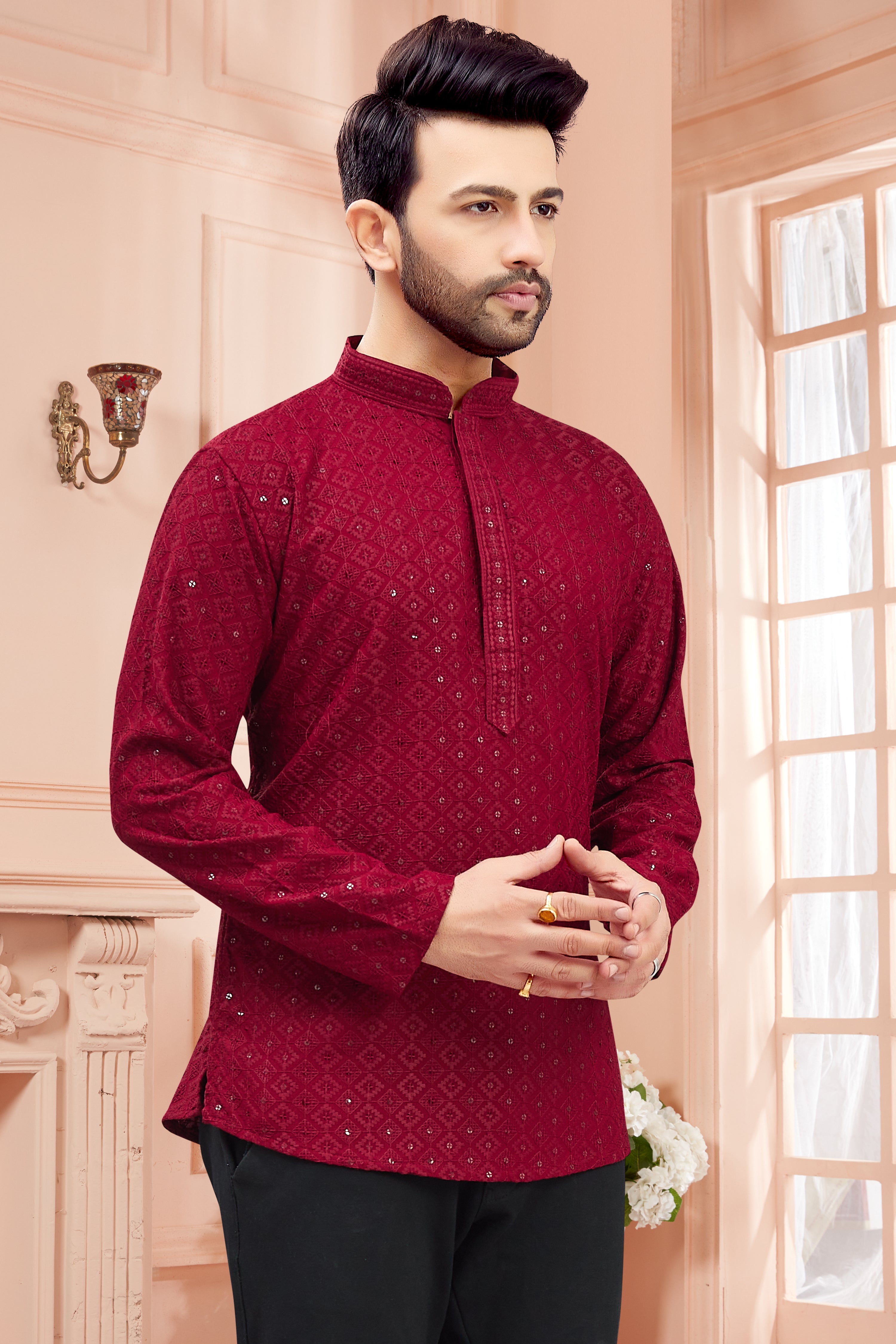 Mens Kurti - Roop Darshan