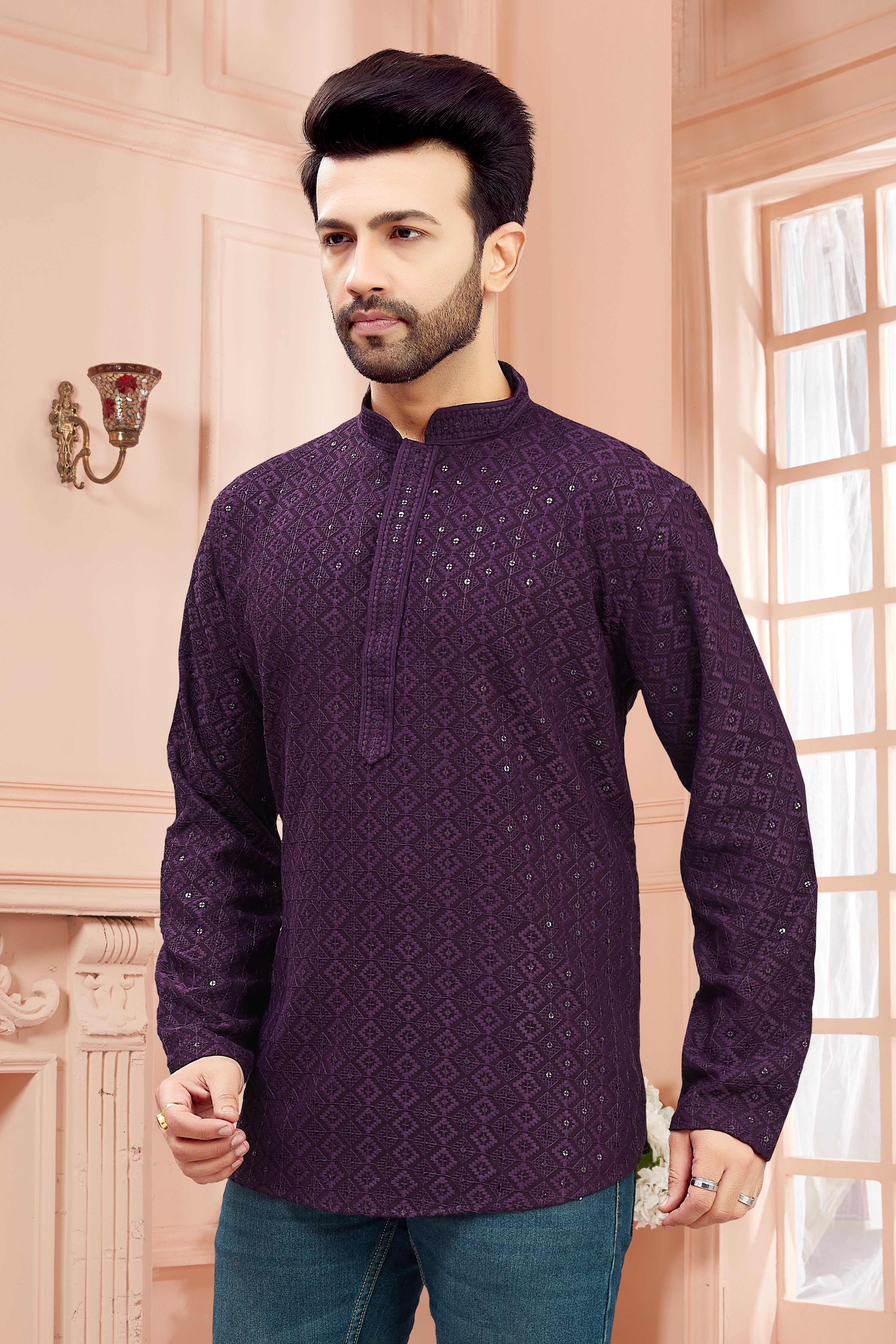 Mens Kurti - Roop Darshan