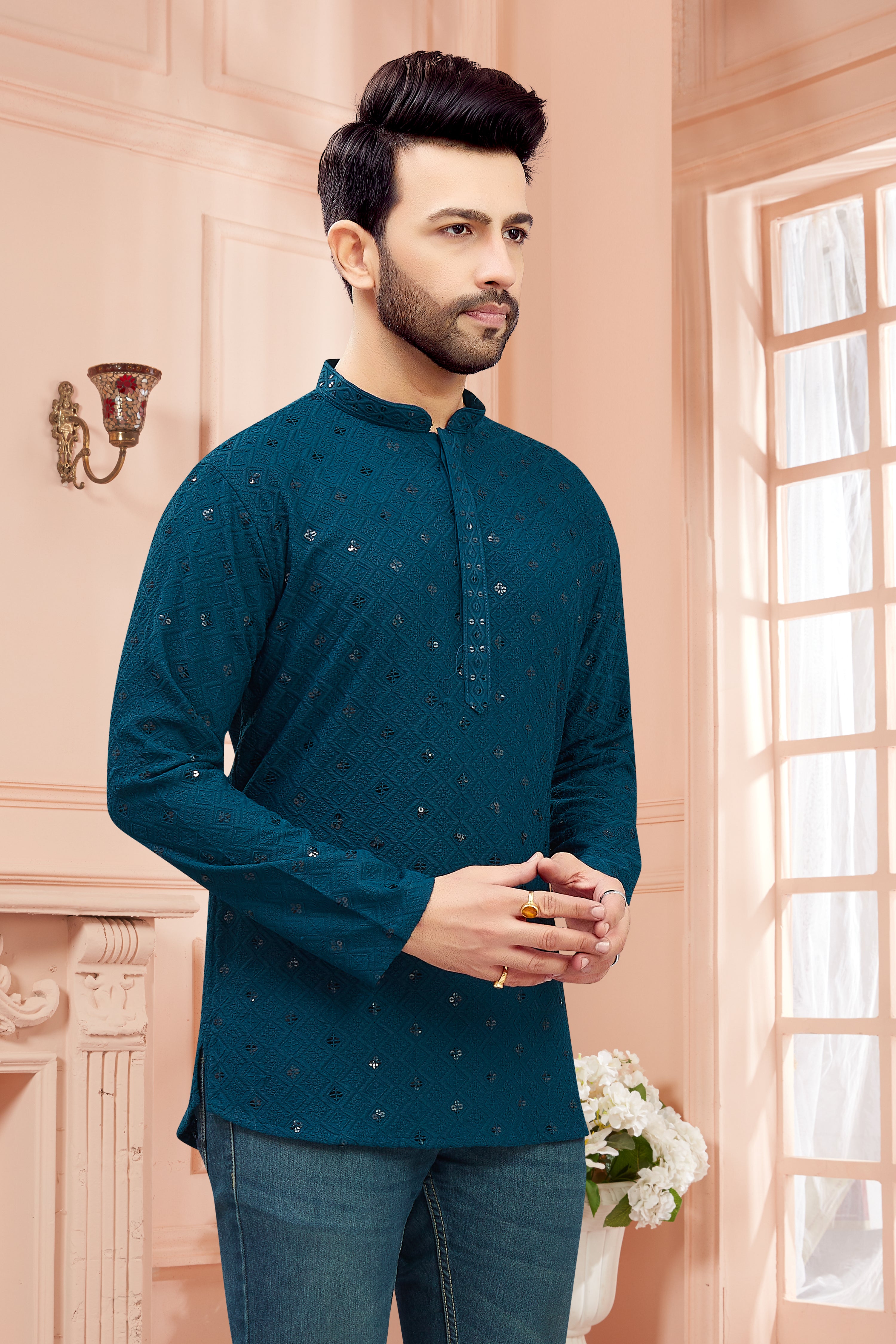Mens Kurti - Roop Darshan