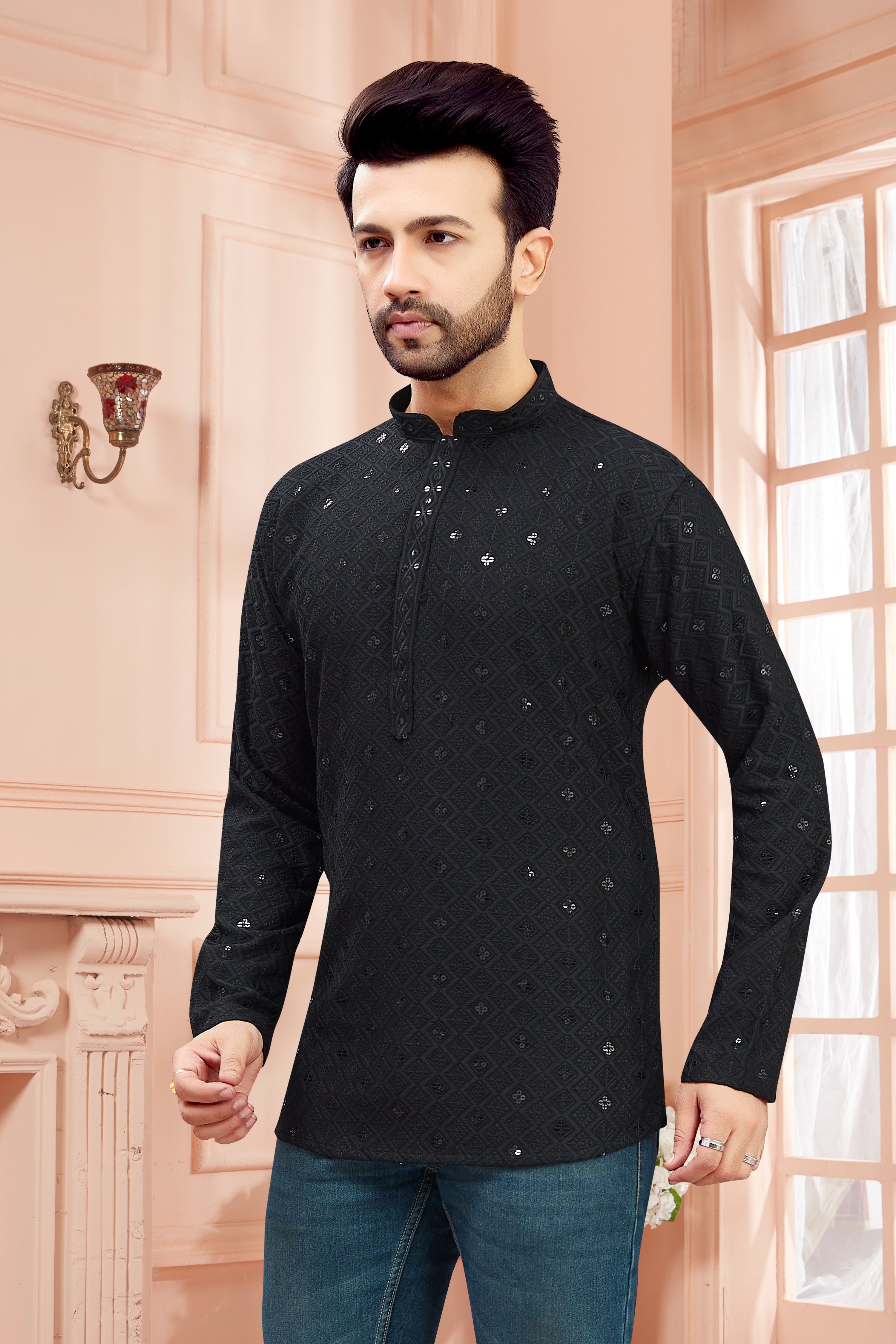 Mens Kurti - Roop Darshan