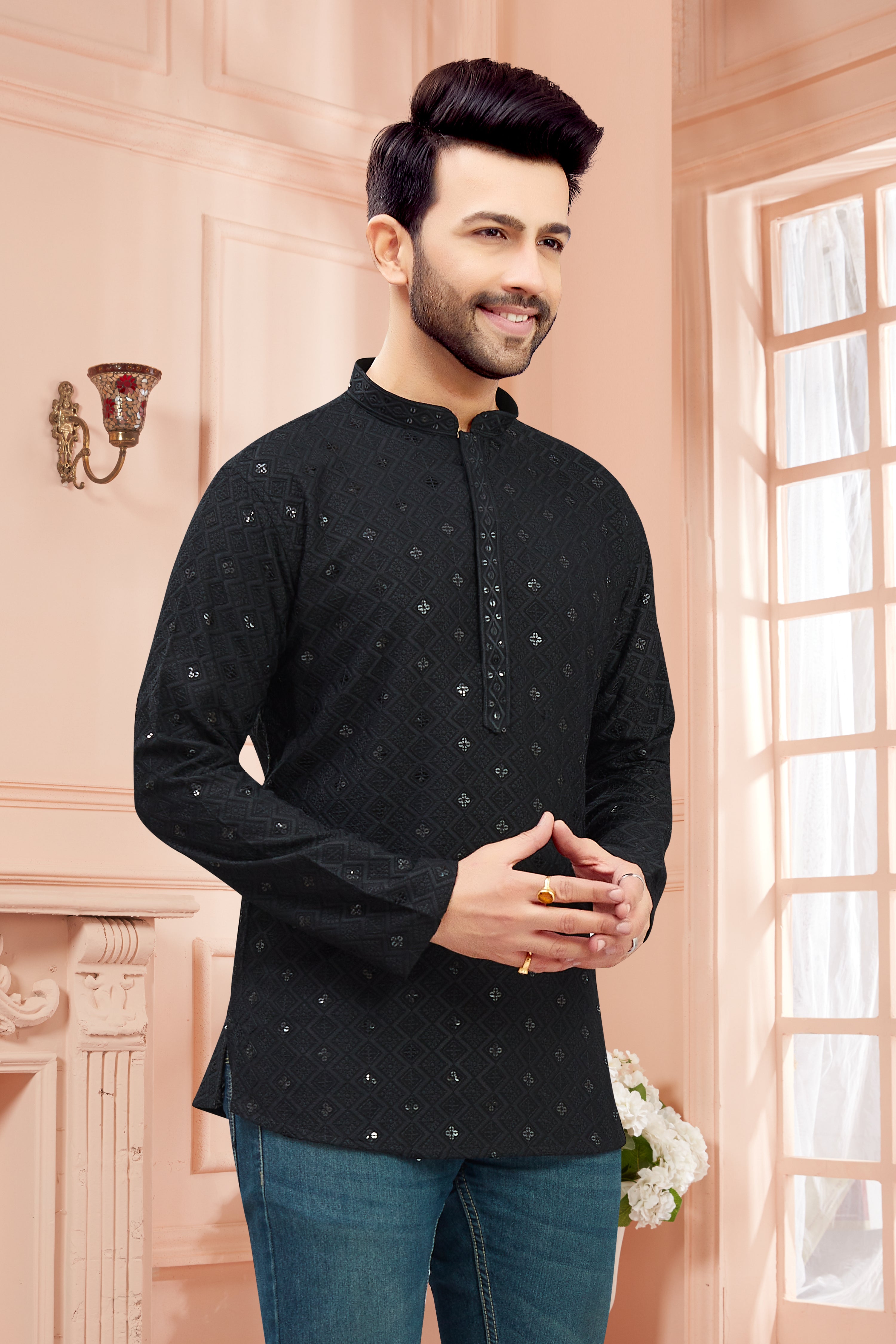 Mens Kurti - Roop Darshan