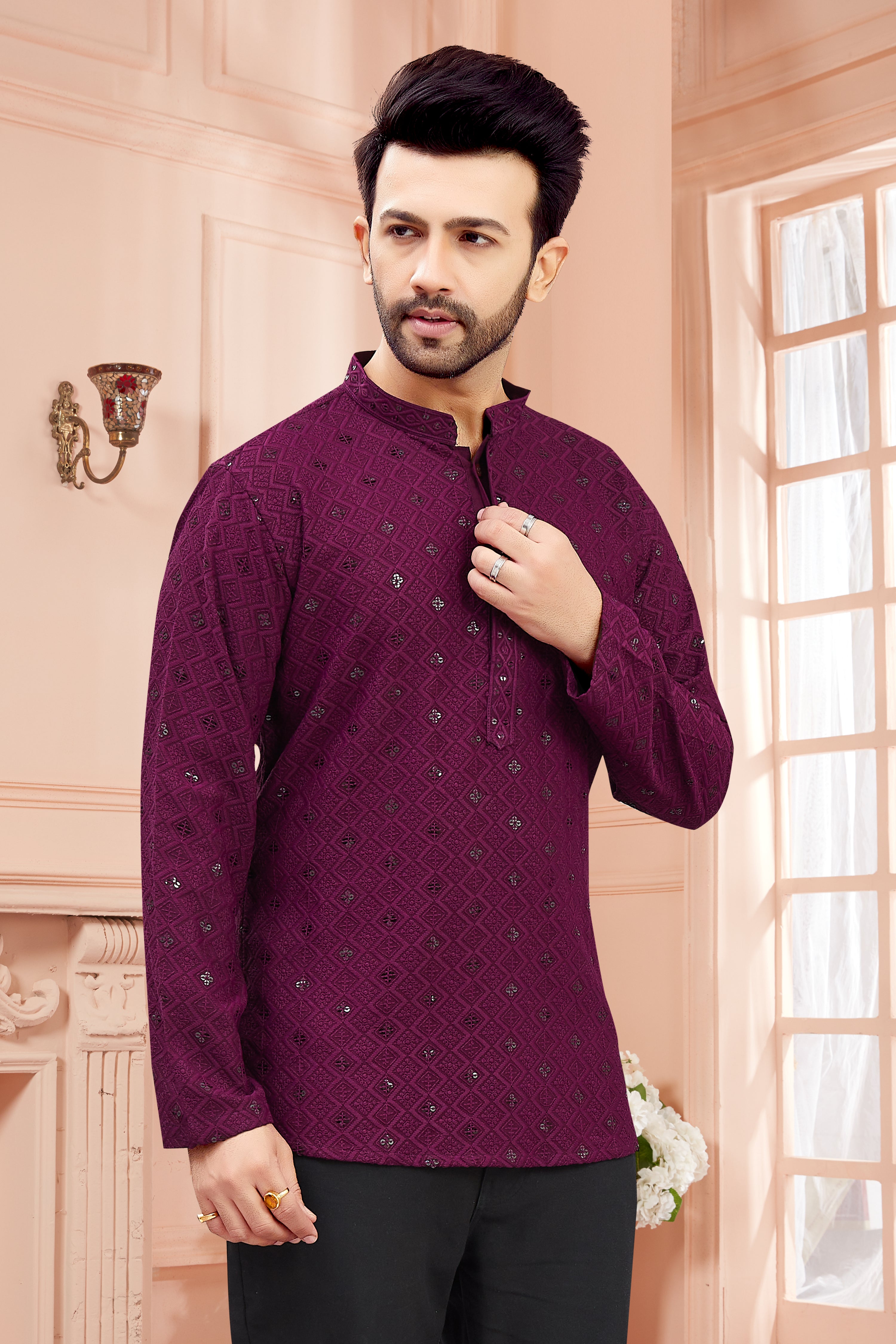 Mens Kurti - Roop Darshan