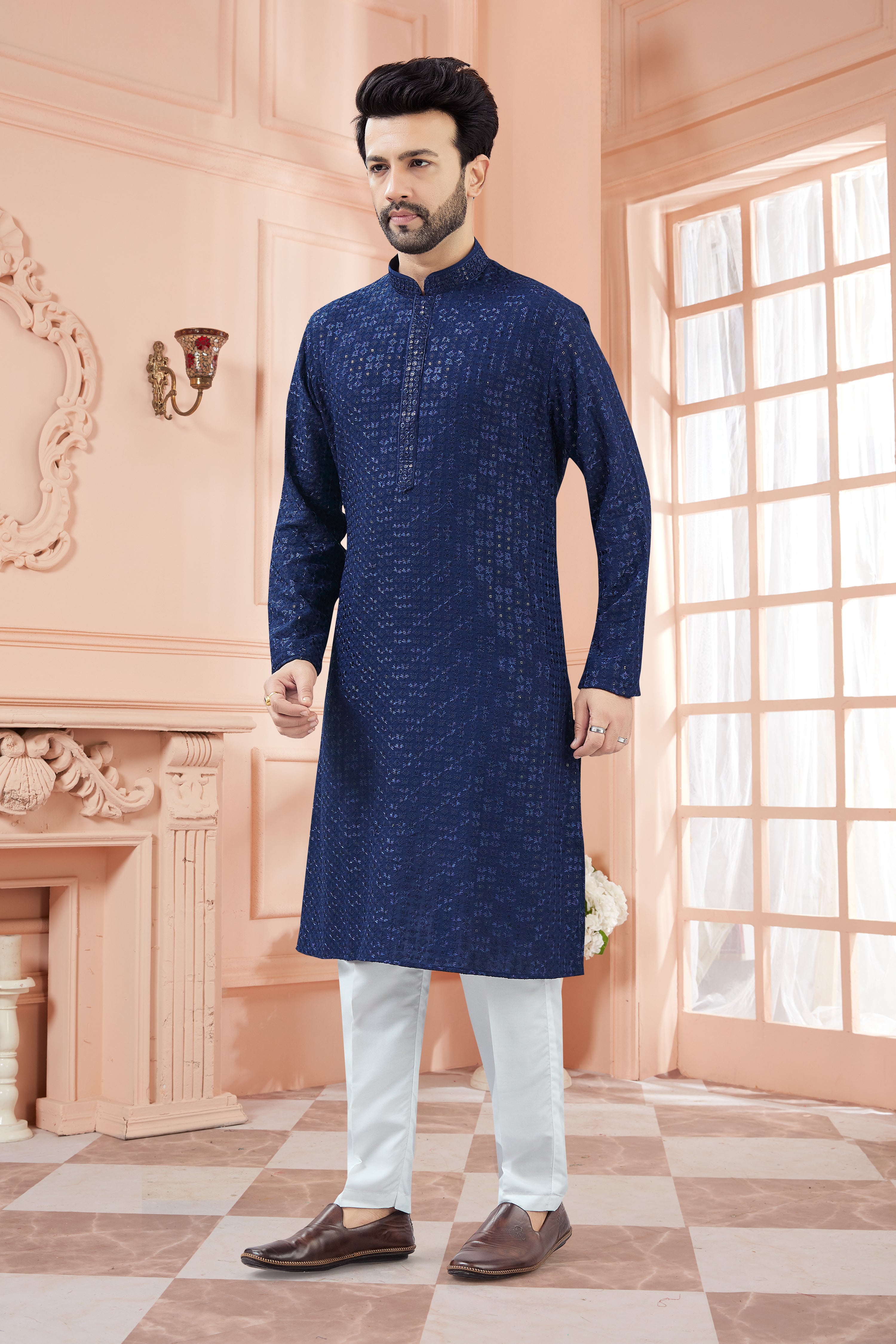 Mens Kurta Set - Roop Darshan