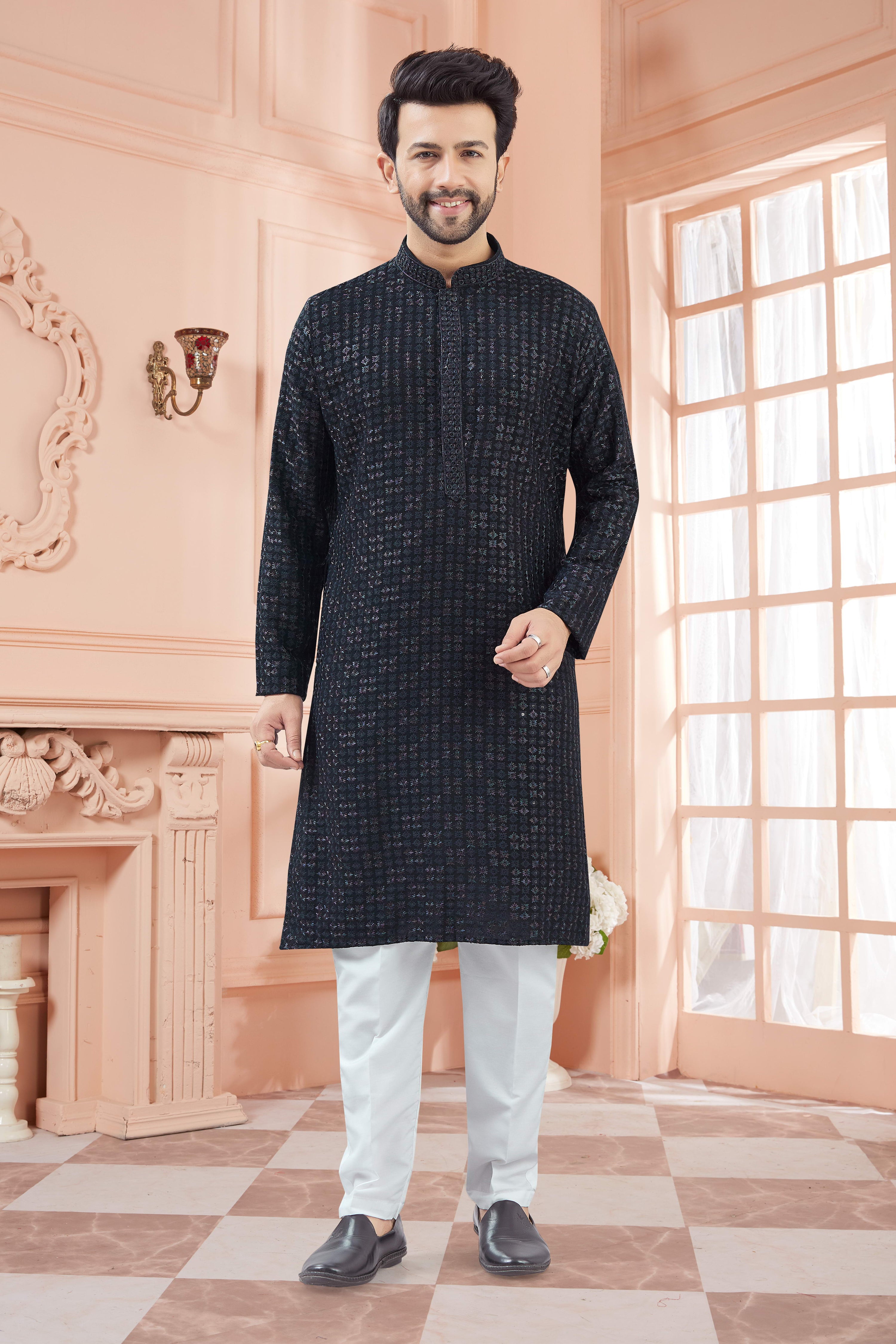 Mens Kurta Set - Roop Darshan
