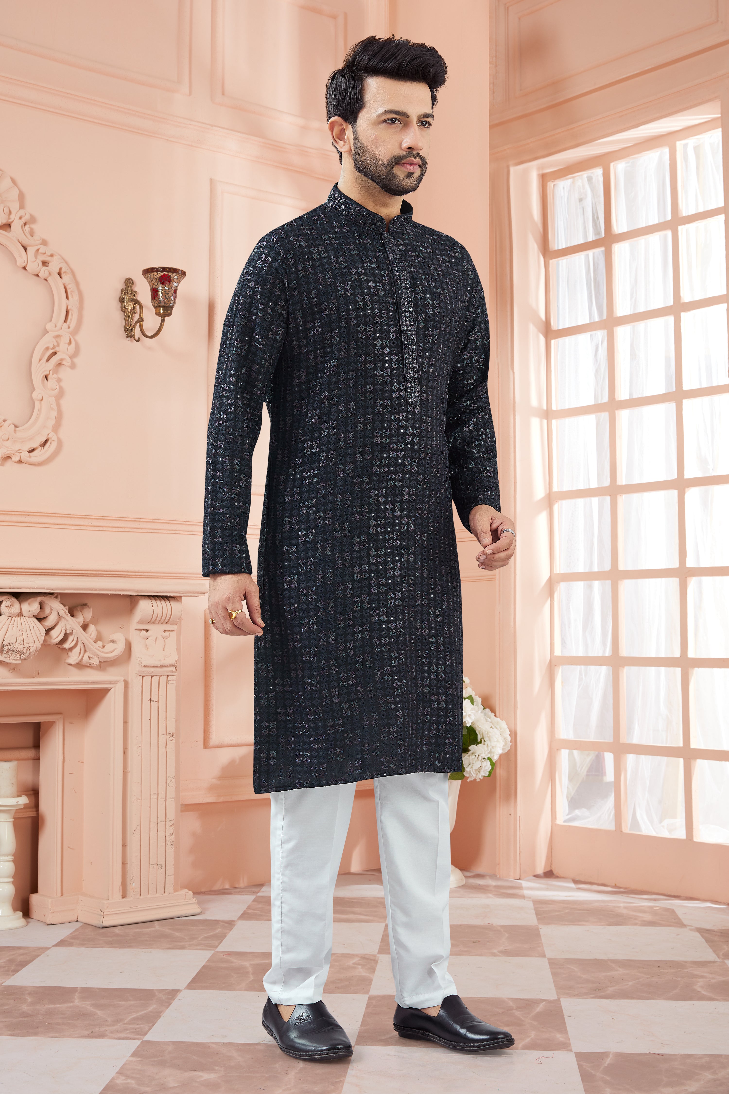Mens Kurta Set - Roop Darshan