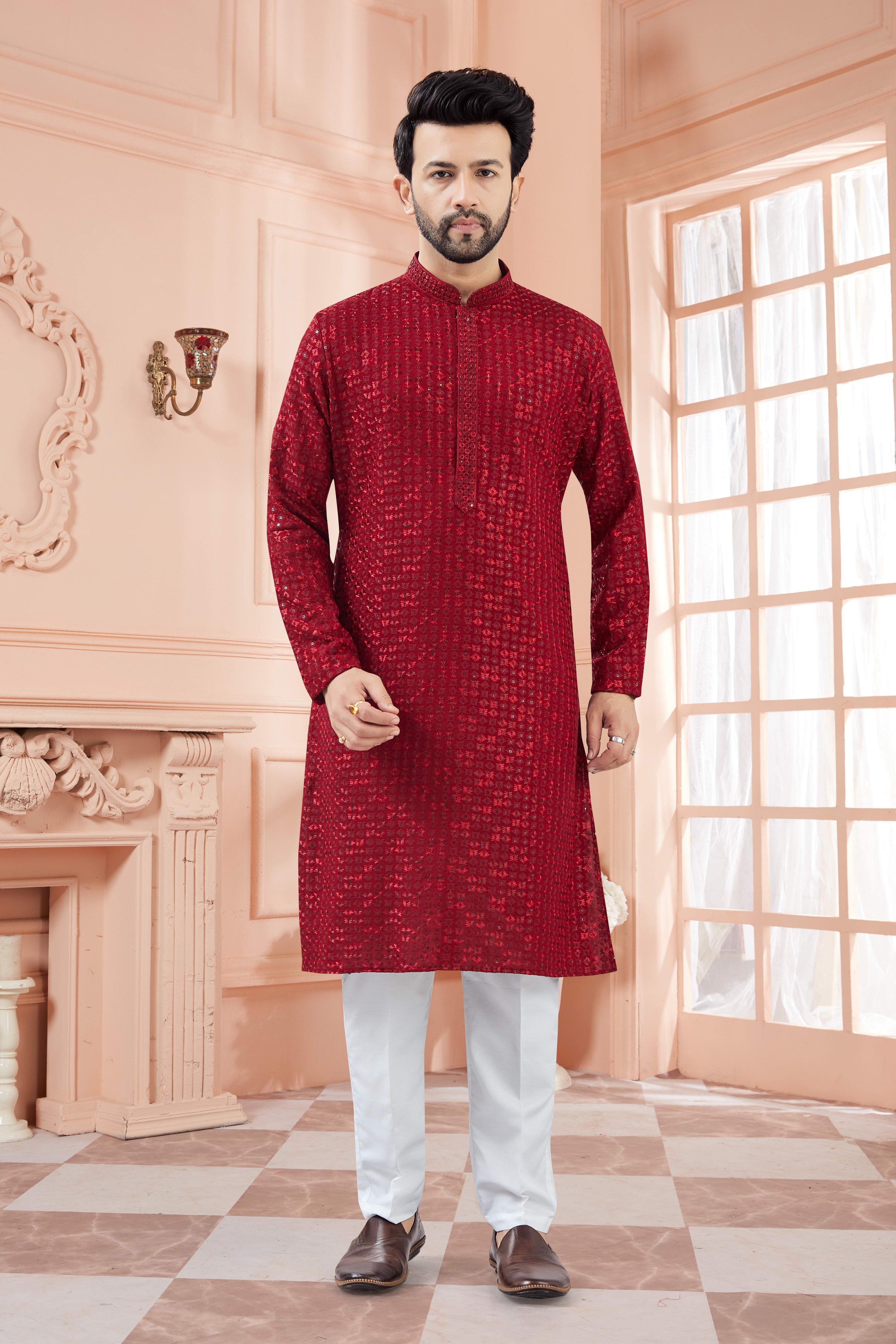 Mens Kurta Set - Roop Darshan