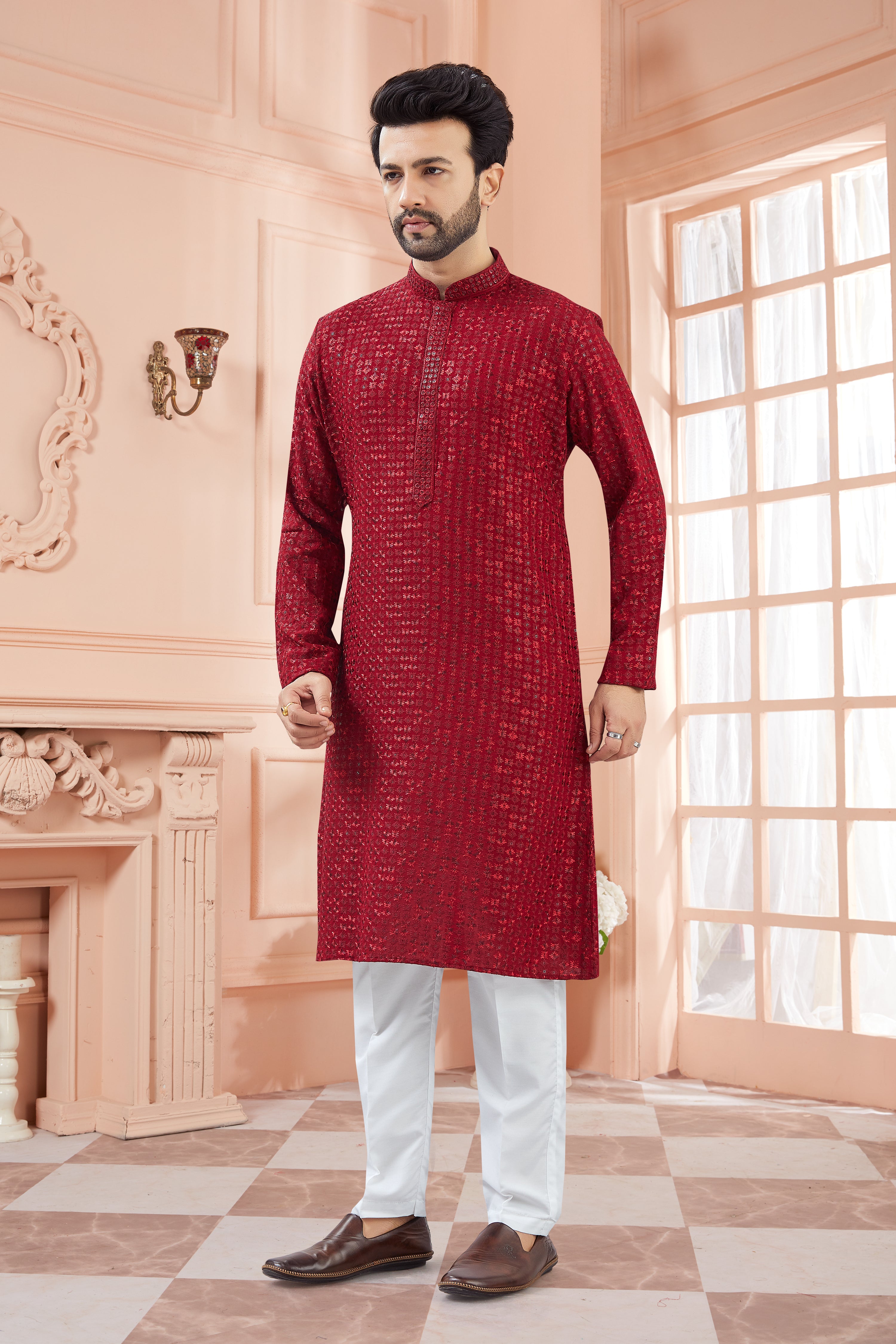Mens Kurta Set - Roop Darshan