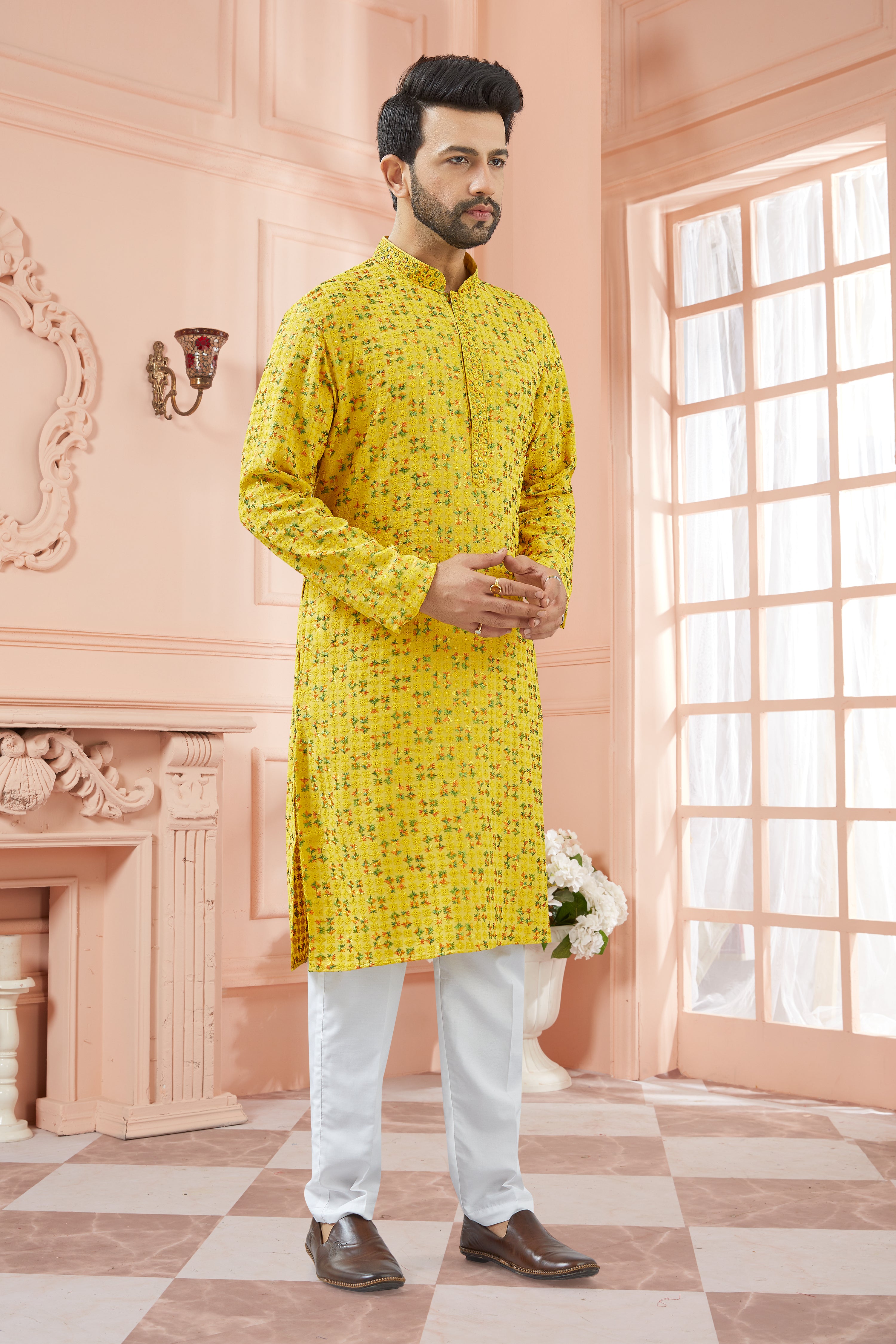 Mens Kurta Set - Roop Darshan