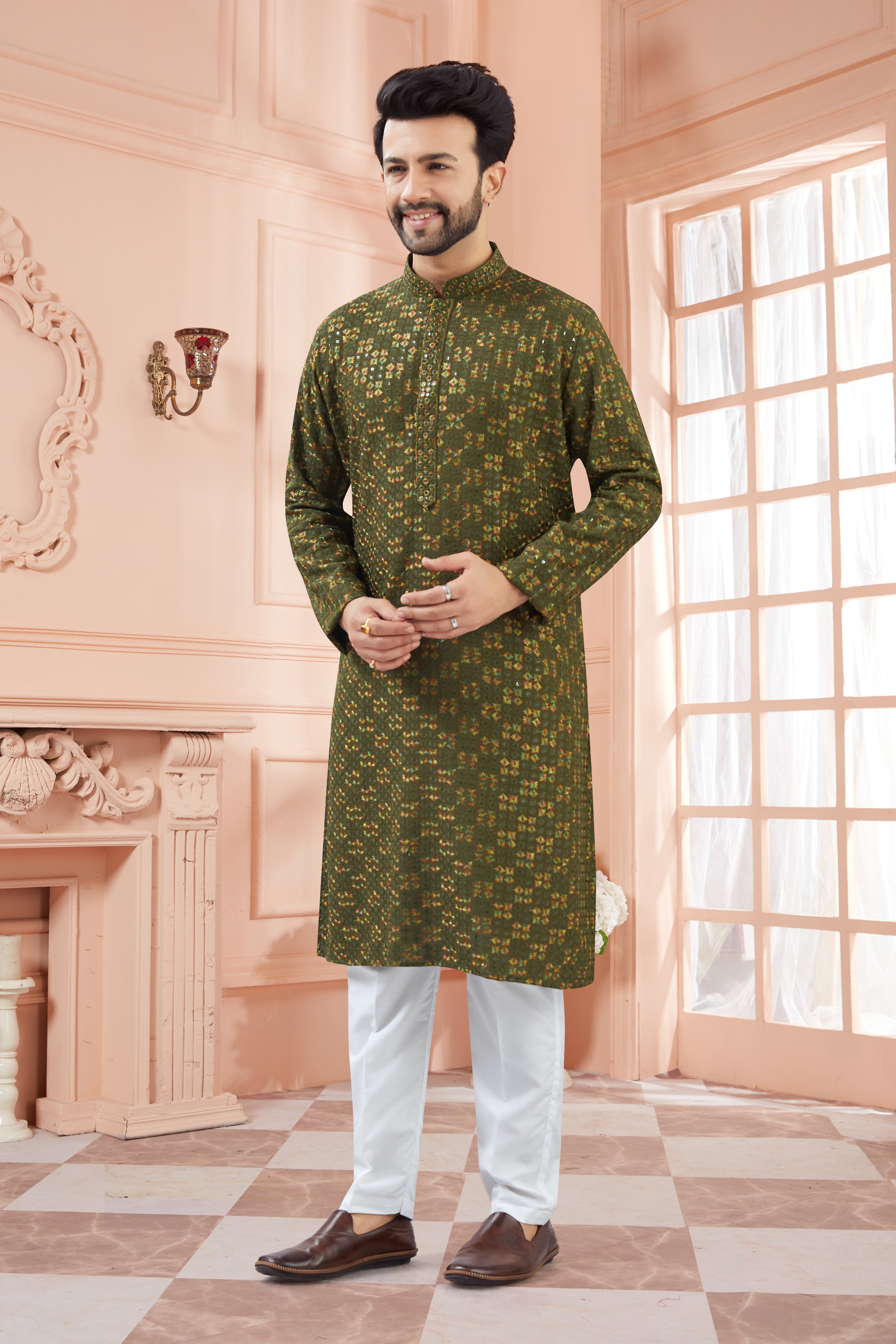 Mens Kurta Set - Roop Darshan