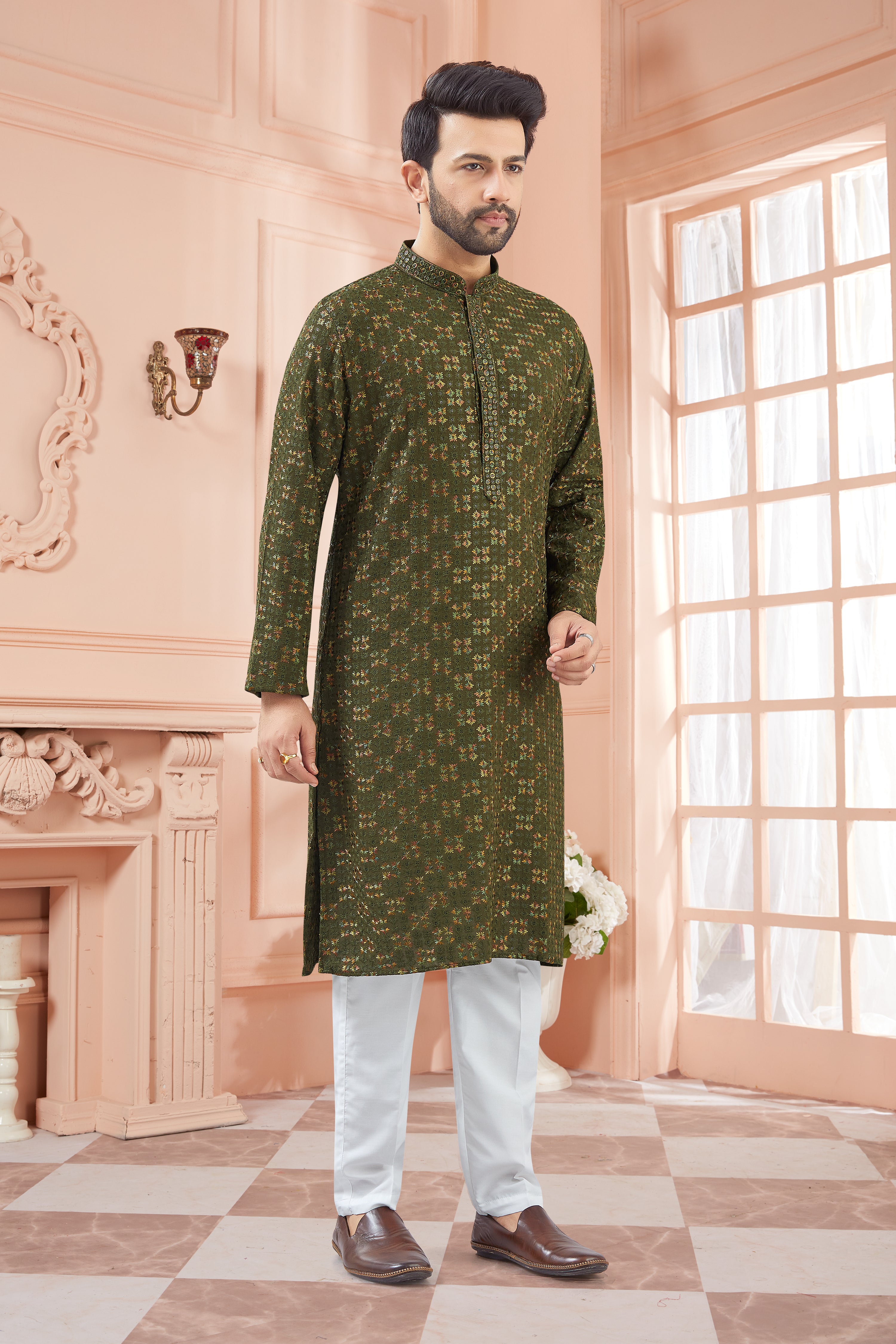 Mens Kurta Set - Roop Darshan