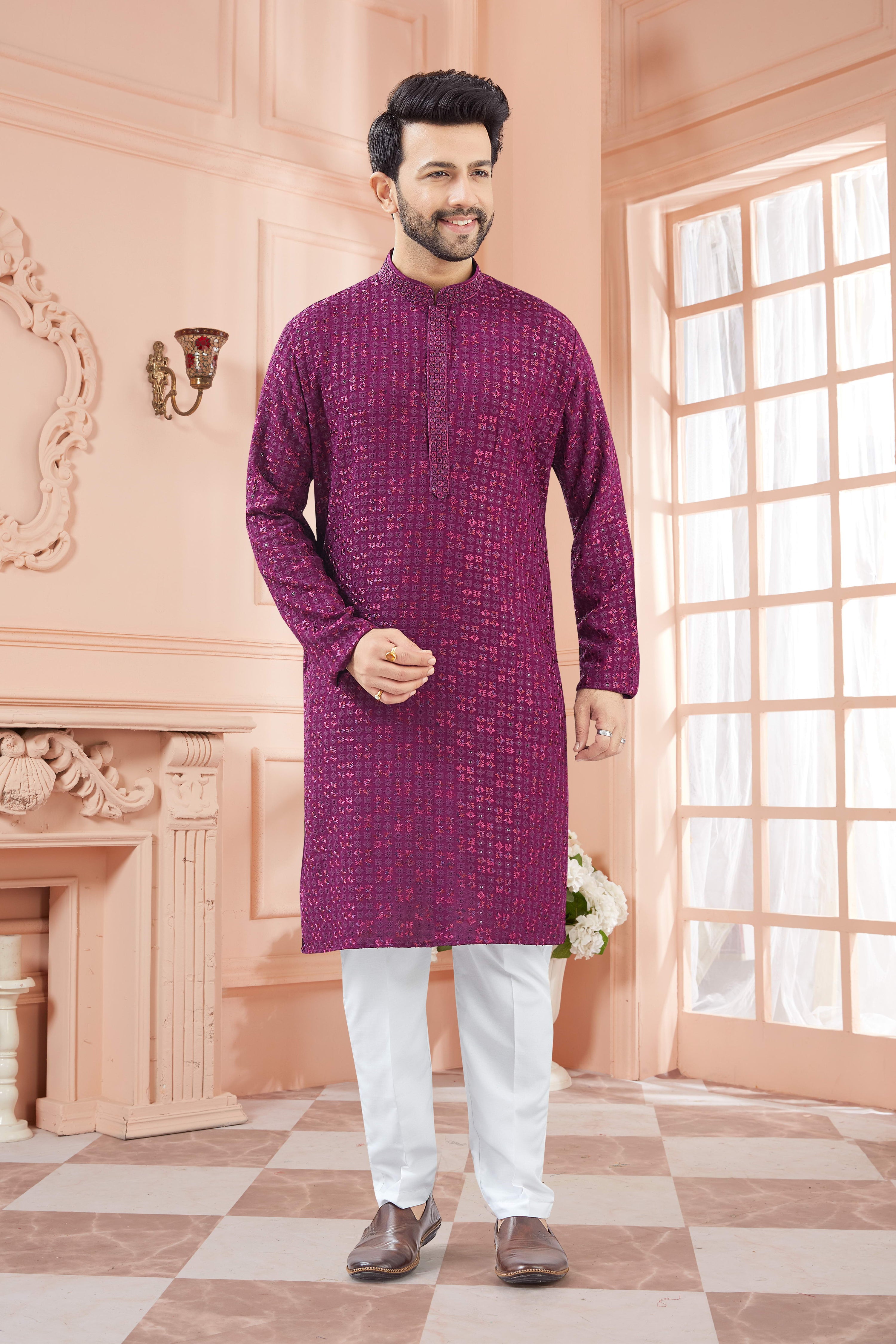 Mens Kurta Set - Roop Darshan