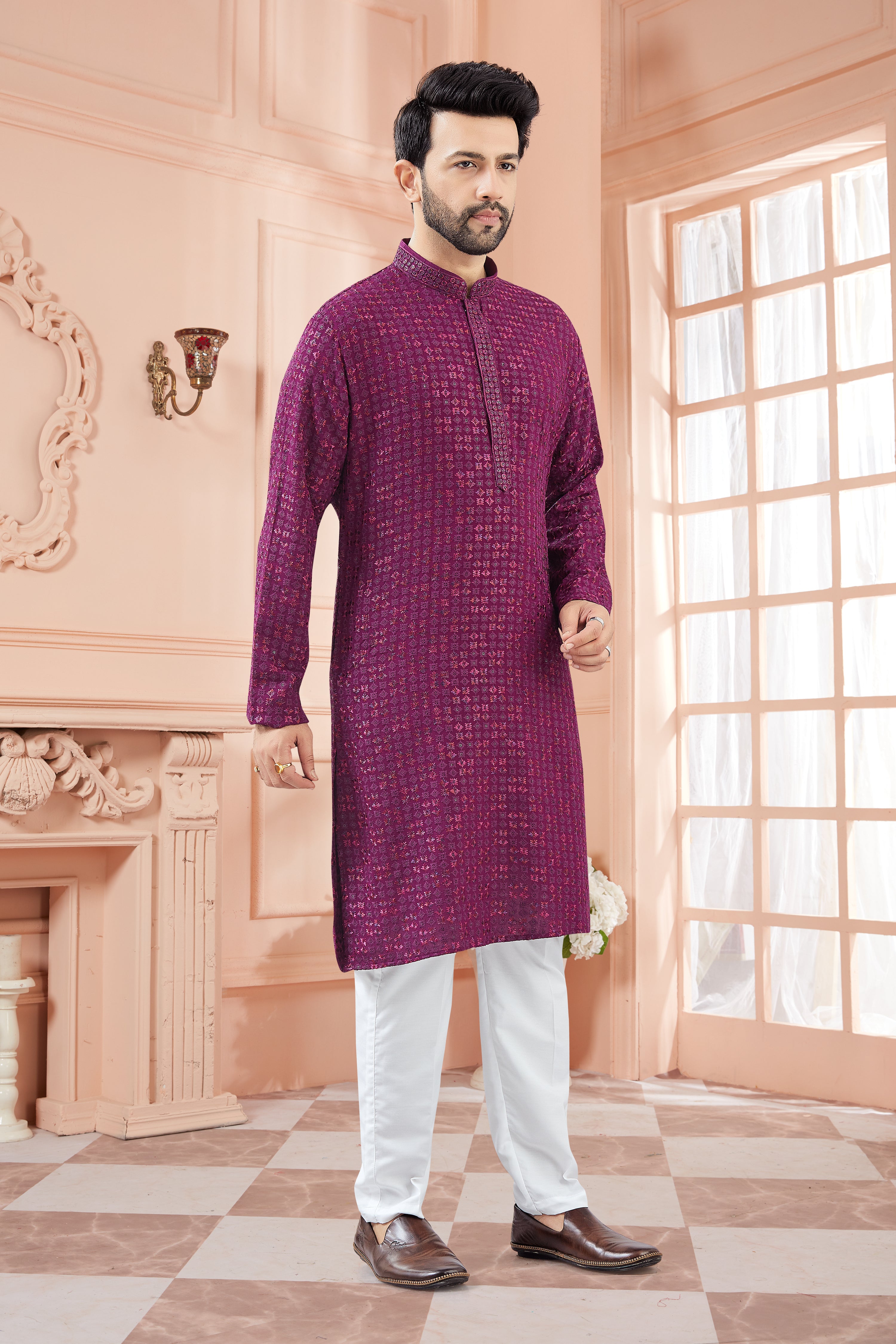 Mens Kurta Set - Roop Darshan
