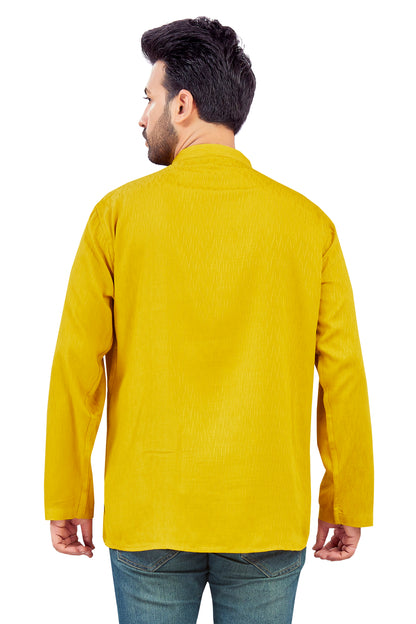 Mens Embroidered Kurta - Roop Darshan