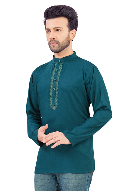 Mens Embroidered Kurta - Roop Darshan