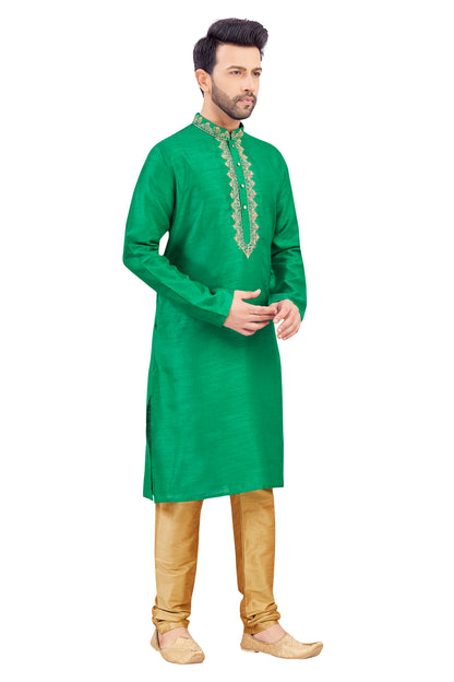 Mens Silk Kurta Set - Roop Darshan
