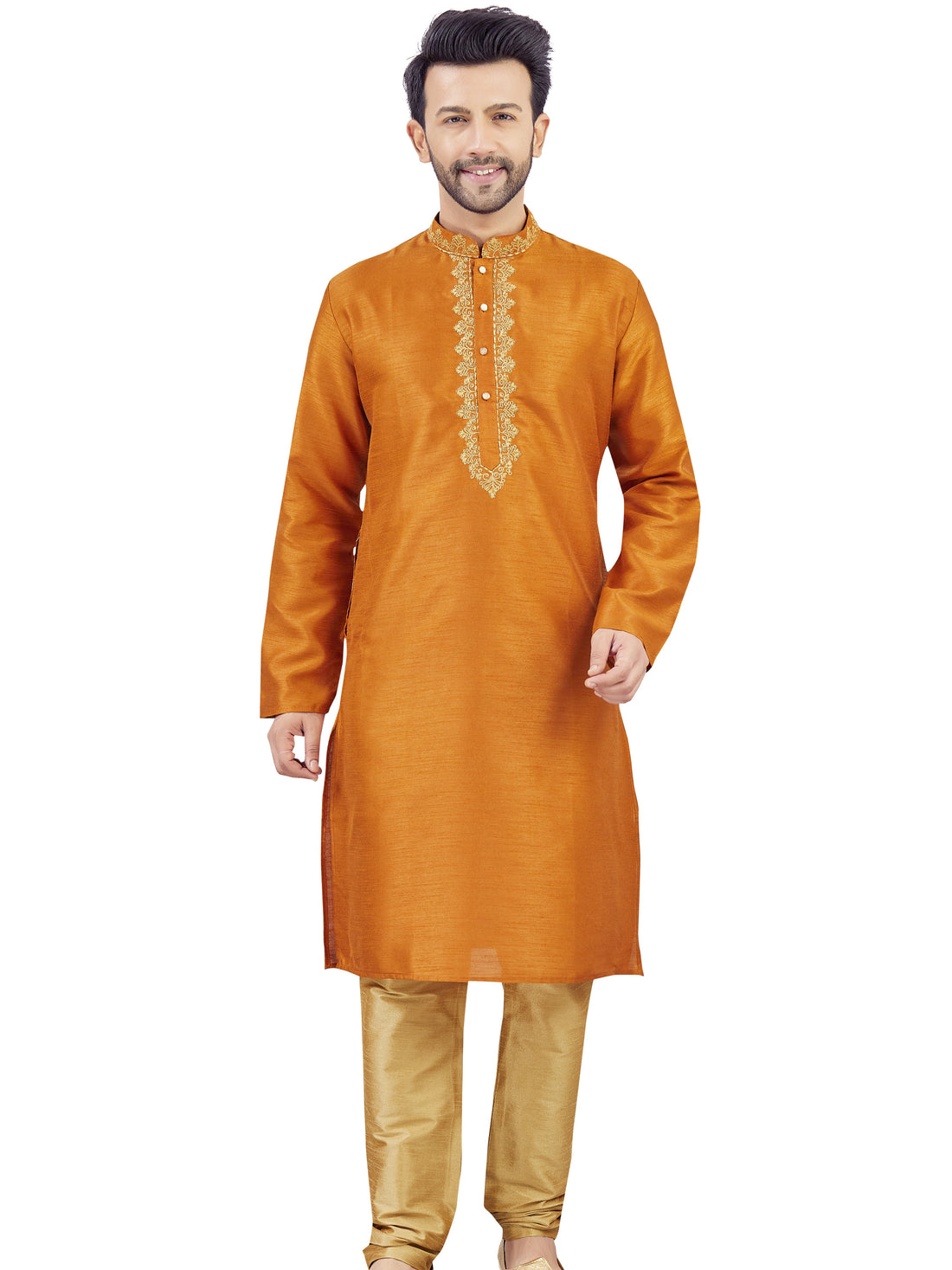 Mens Silk Kurta Set - Roop Darshan