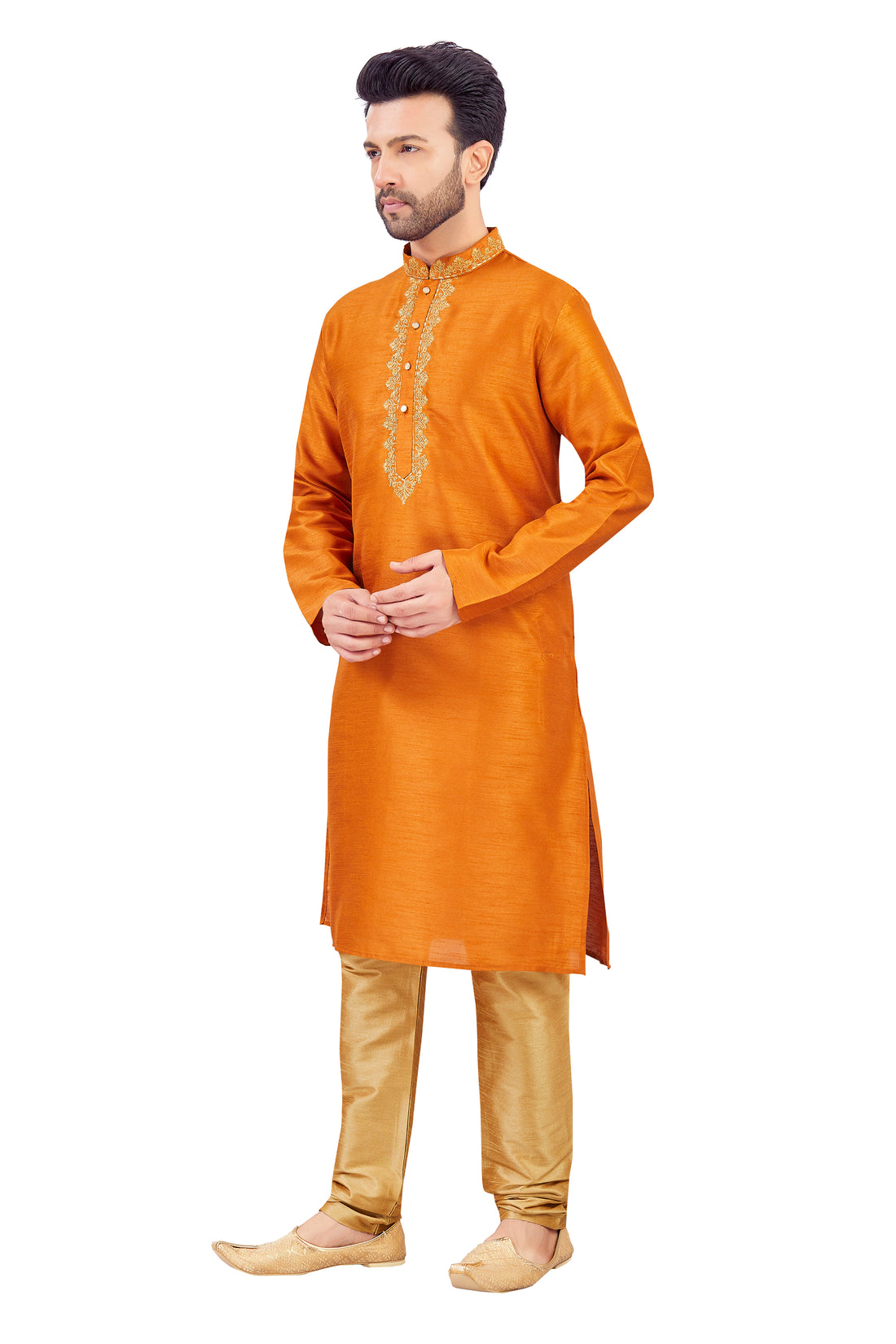Mens Silk Kurta Set - Roop Darshan
