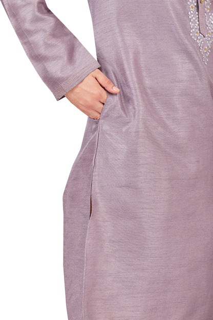 Mens Silk Kurta Set - Roop Darshan