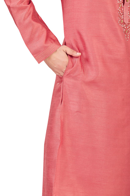 Mens Silk Kurta Set - Roop Darshan