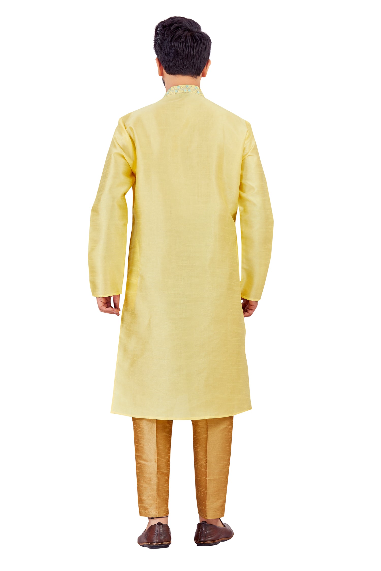 Mens Silk Kurta Set - Roop Darshan