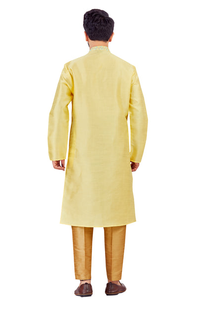Mens Silk Kurta Set - Roop Darshan