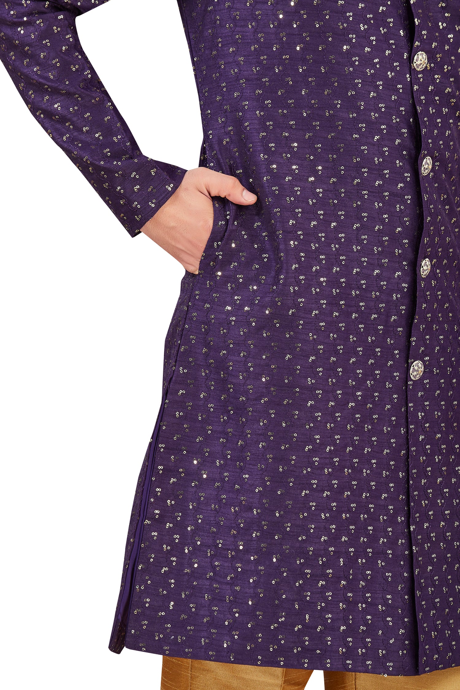 Mens Silk Kurta Set - Roop Darshan