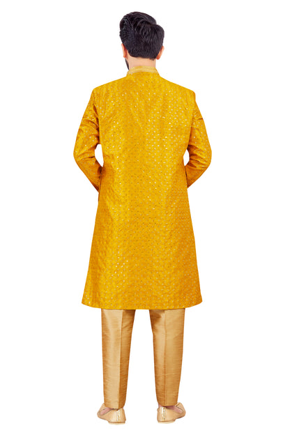 Mens Silk Kurta Set - Roop Darshan